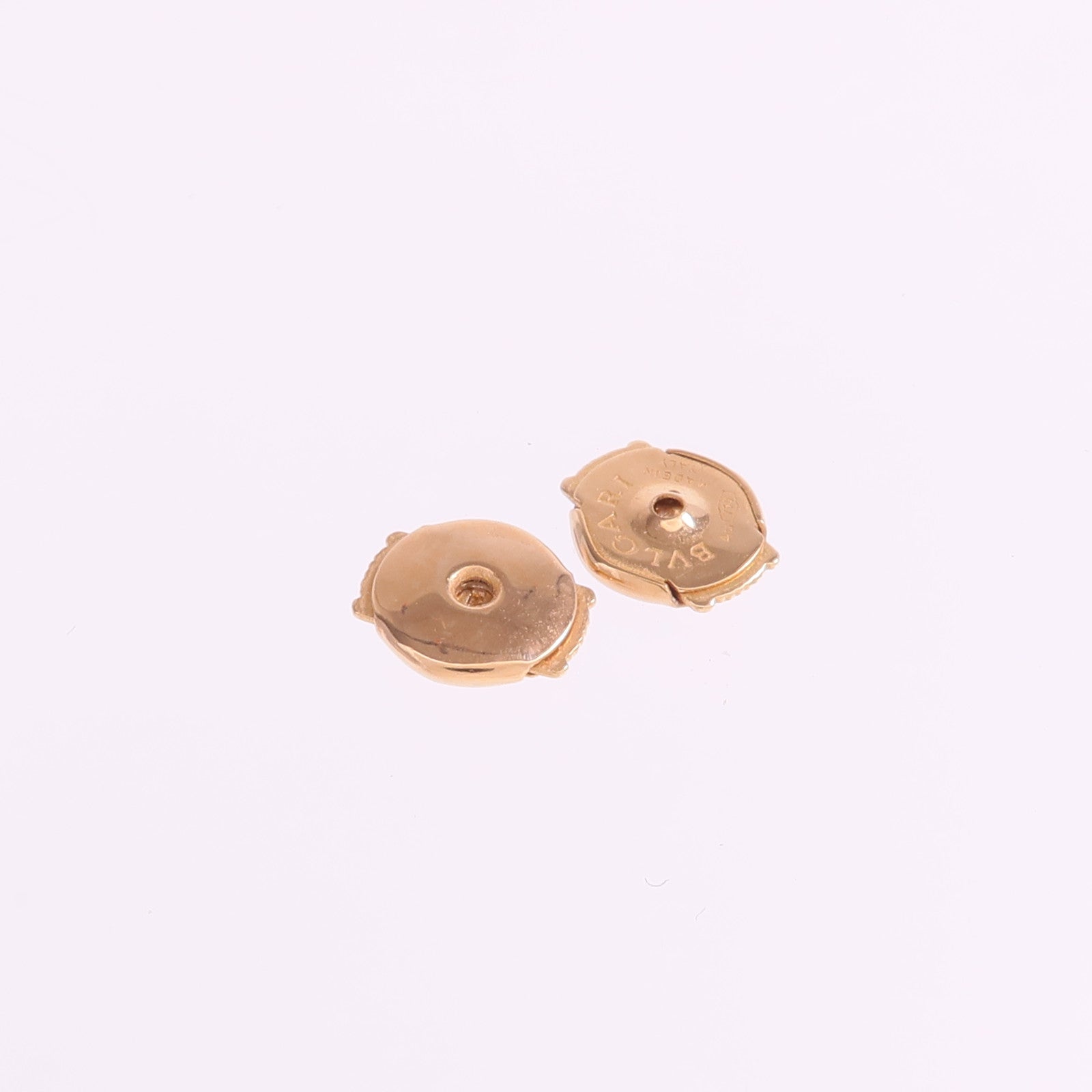 BVLGARI 18K玫瑰金Divas' Dream Earrings珍珠母貝/鑽石耳環