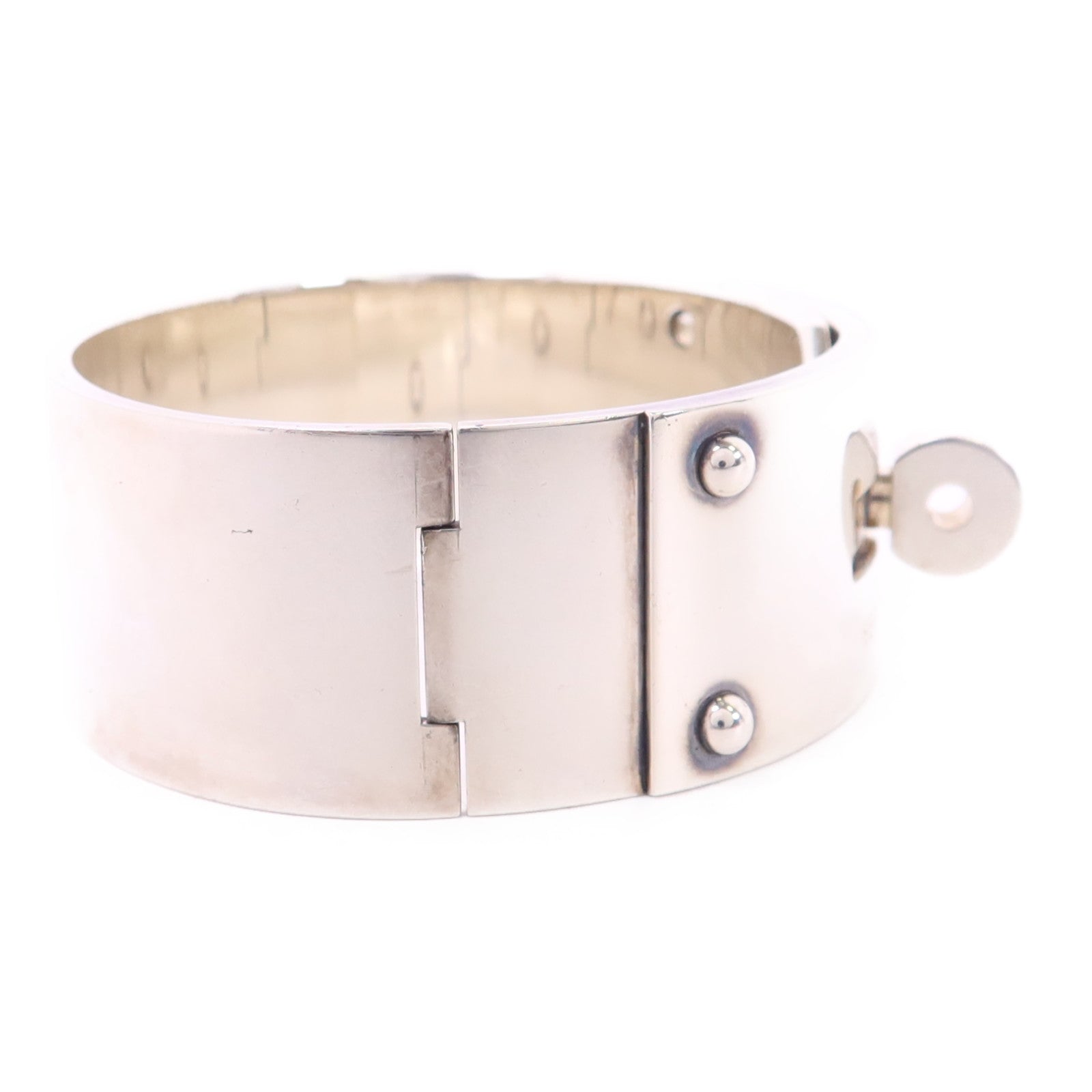 HERMES 925純銀Kelly MM Bracelet手鐲#16cm