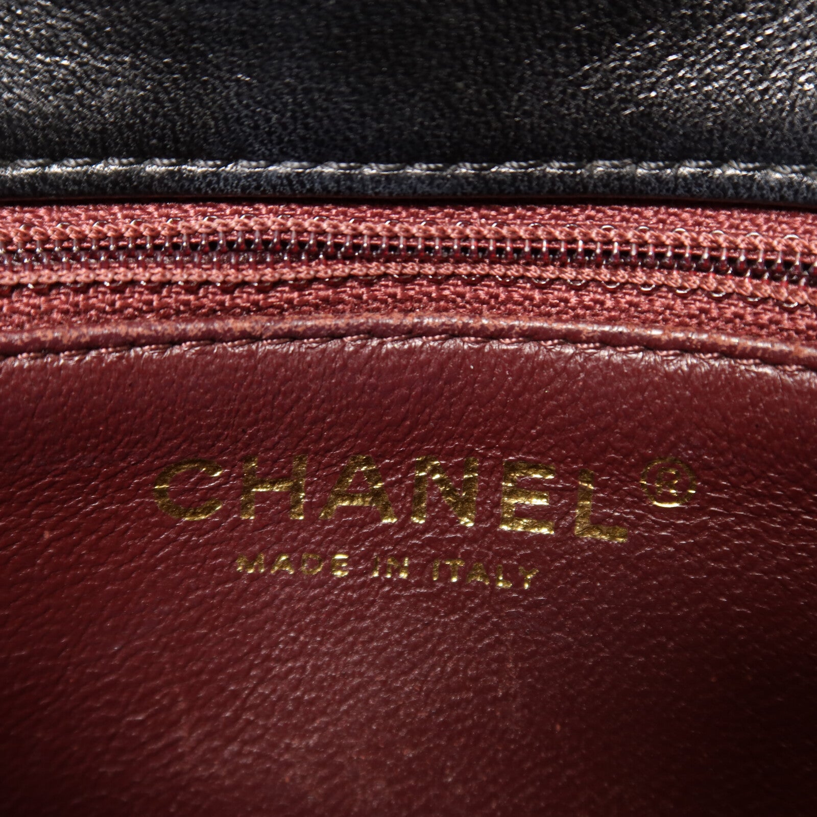 CHANEL 羊皮皮革Trendy CC Top Handle Bag金扣鏈帶手挽肩背兩用袋
