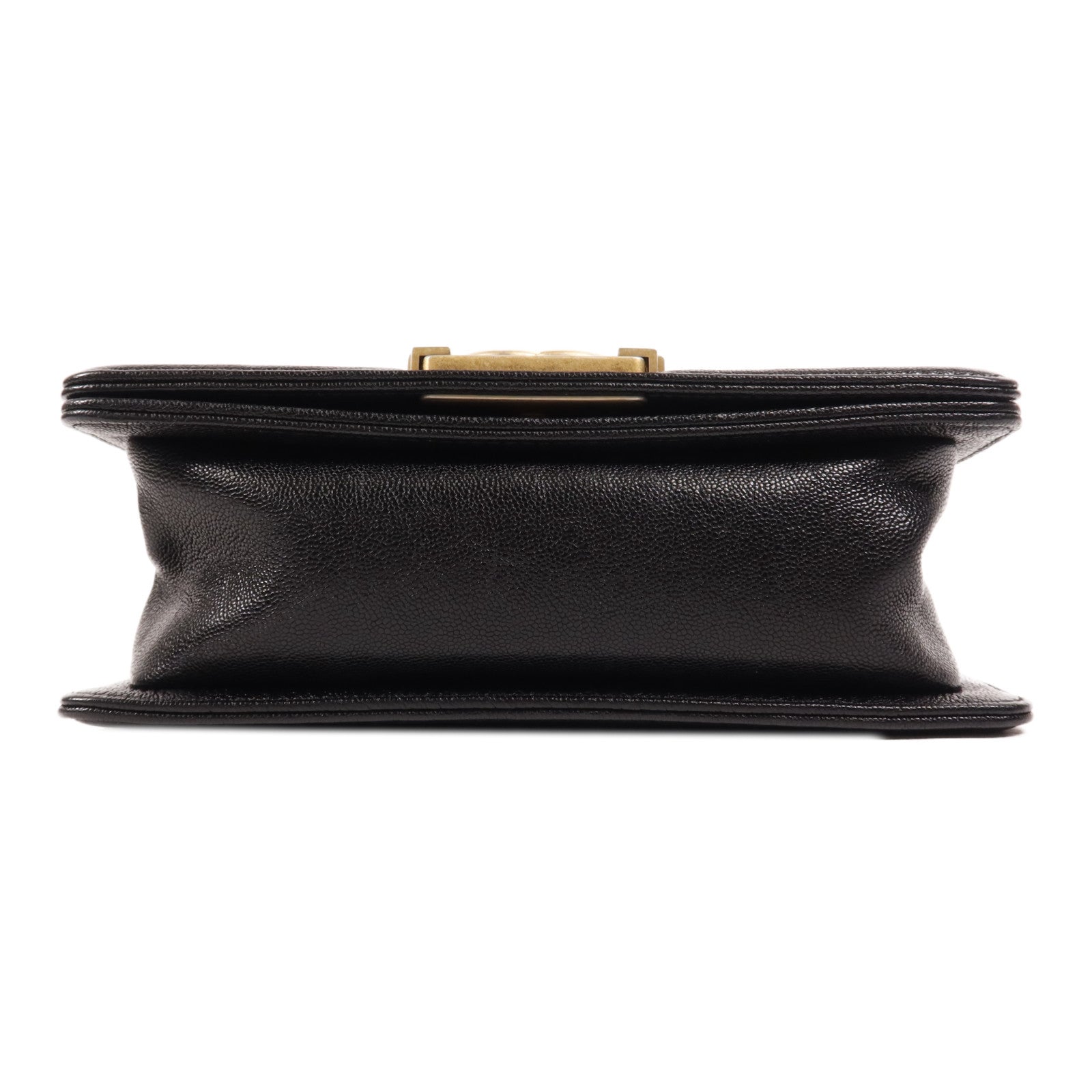 CHANEL 牛皮皮革Boy 20金扣肩背袋