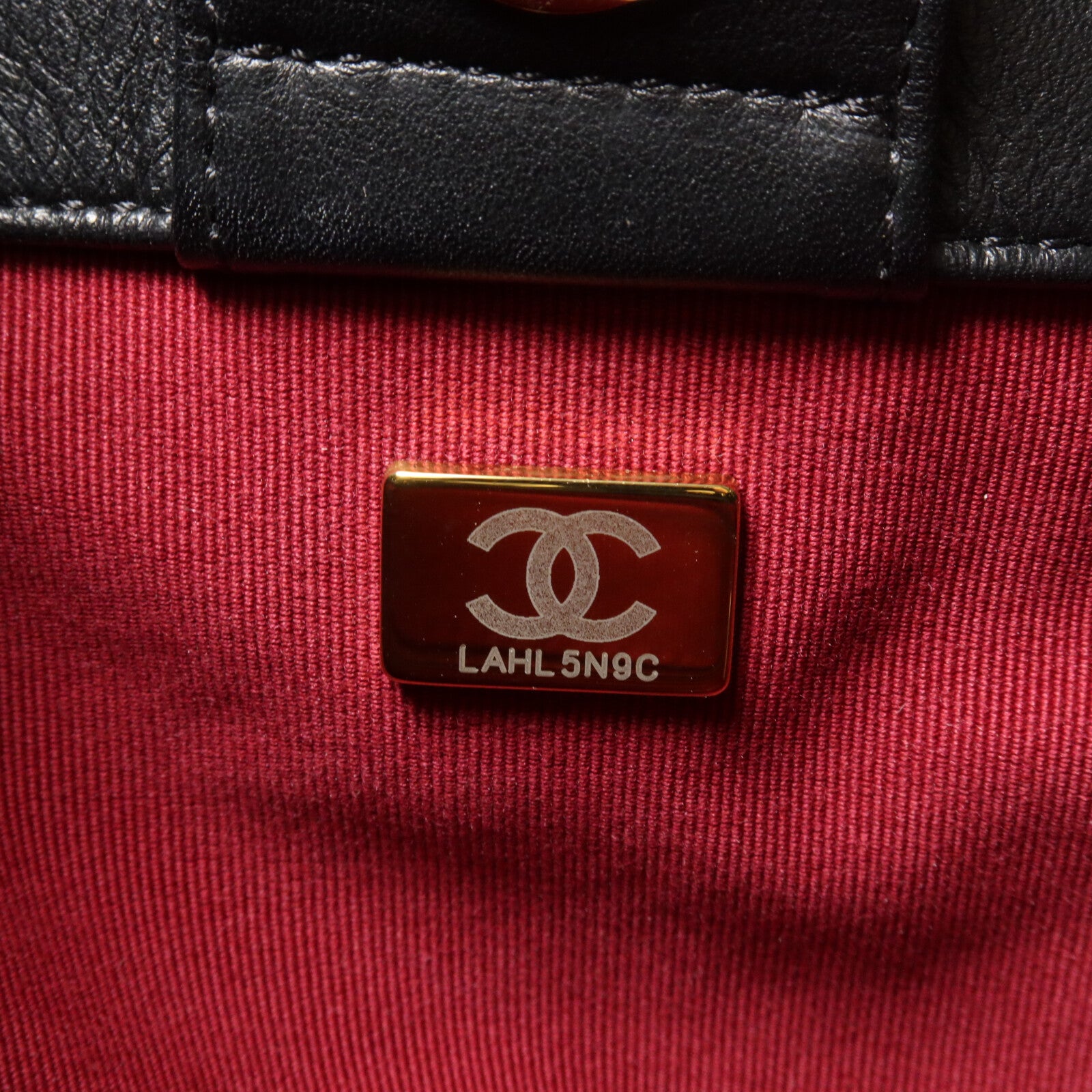 CHANEL 羊皮皮革Backpack鏈帶背包