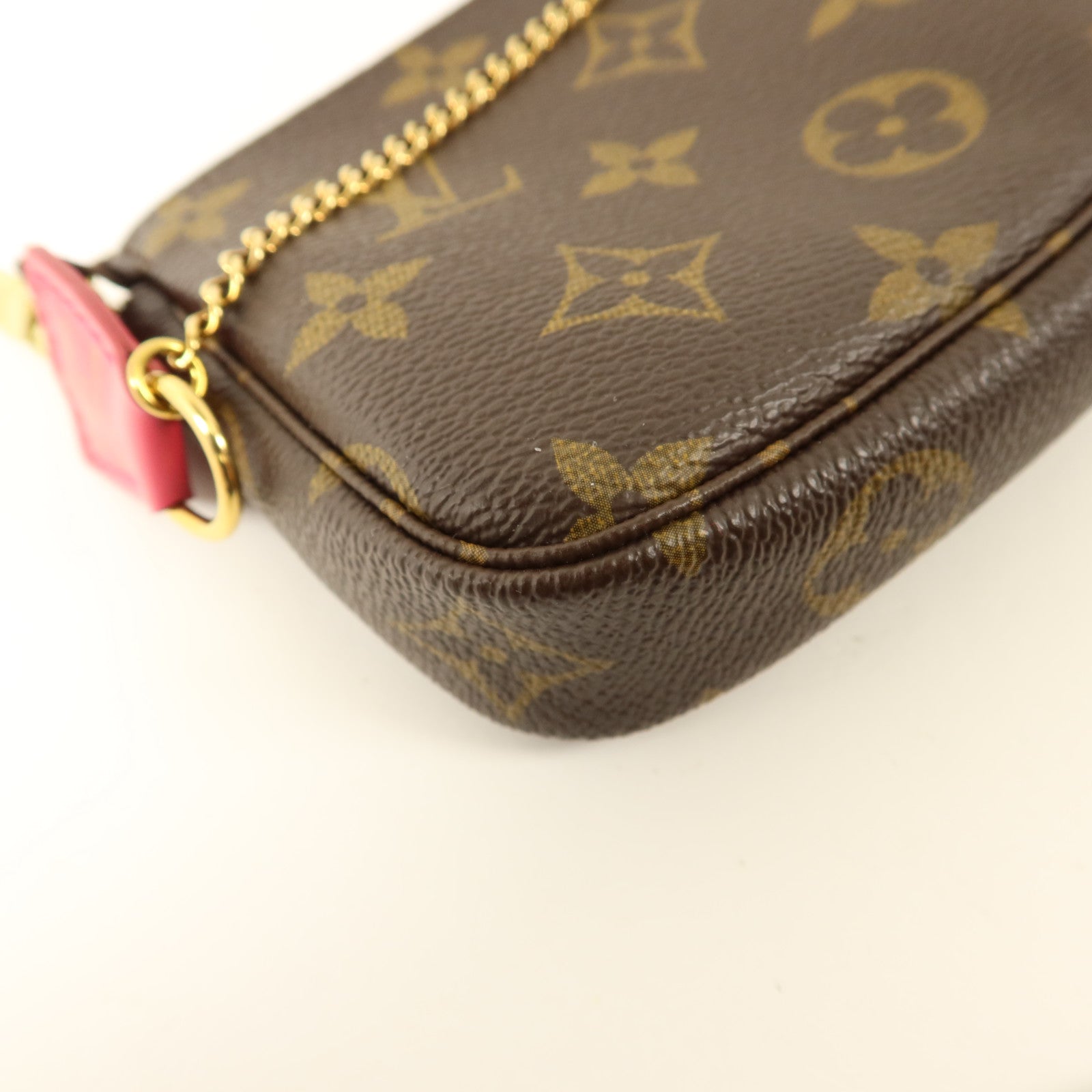 LOUIS VUITTON Monogram Mini Pochette Vivienne金扣肩背袋