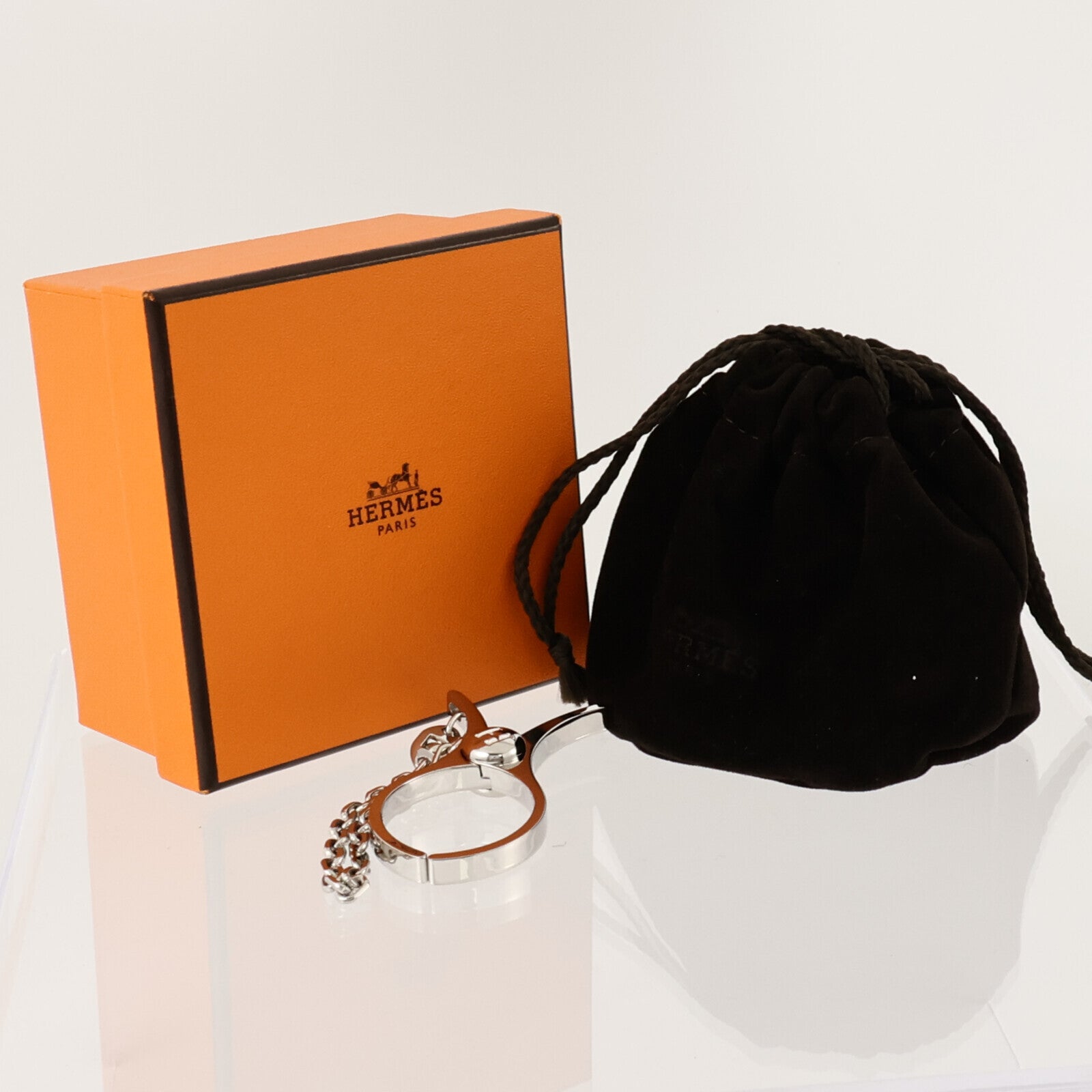 HERMES 金屬Filou Glove Clip掛飾