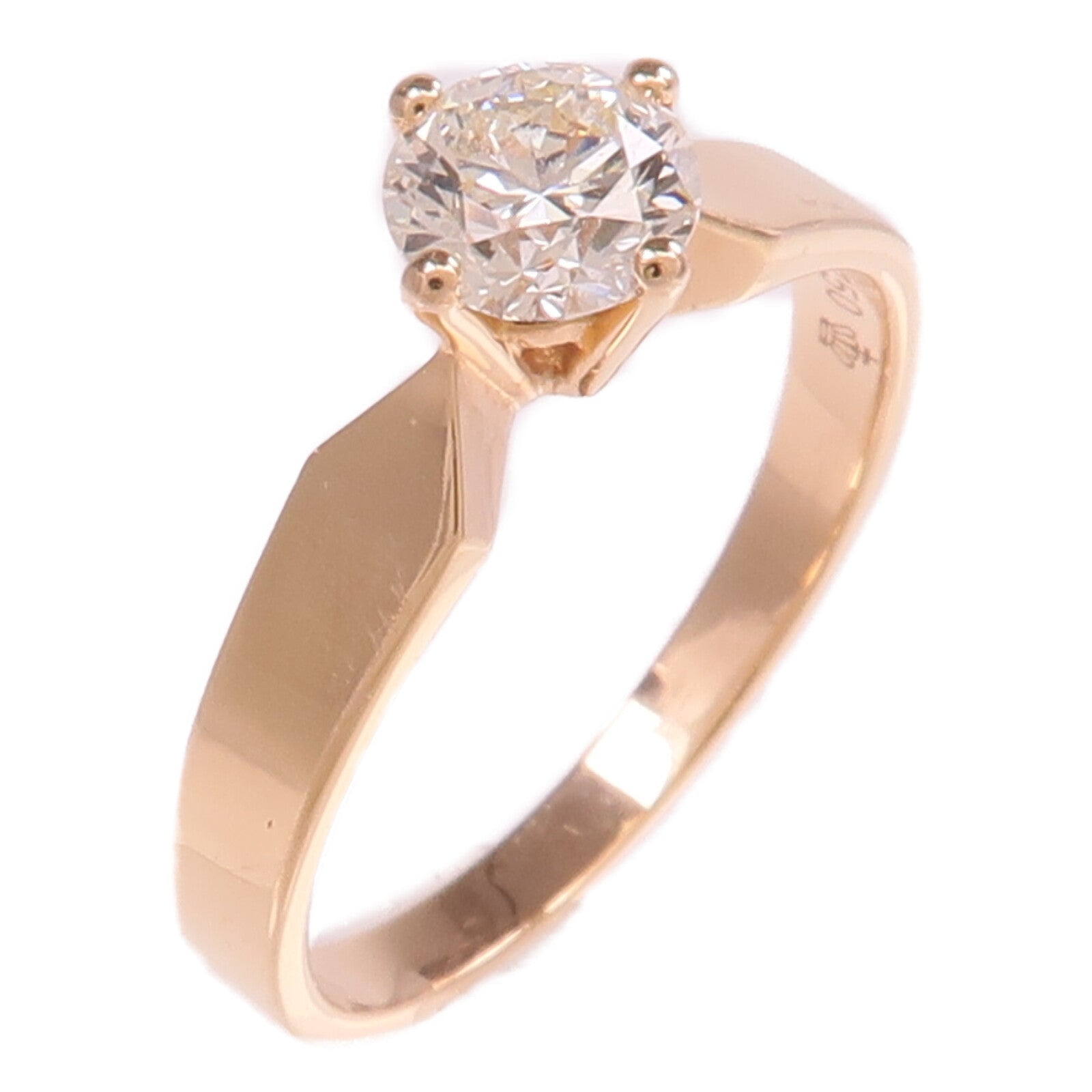 JEWELRY 【激減優惠】18K玫瑰金Diamond Ring鑽石戒指US#3.5