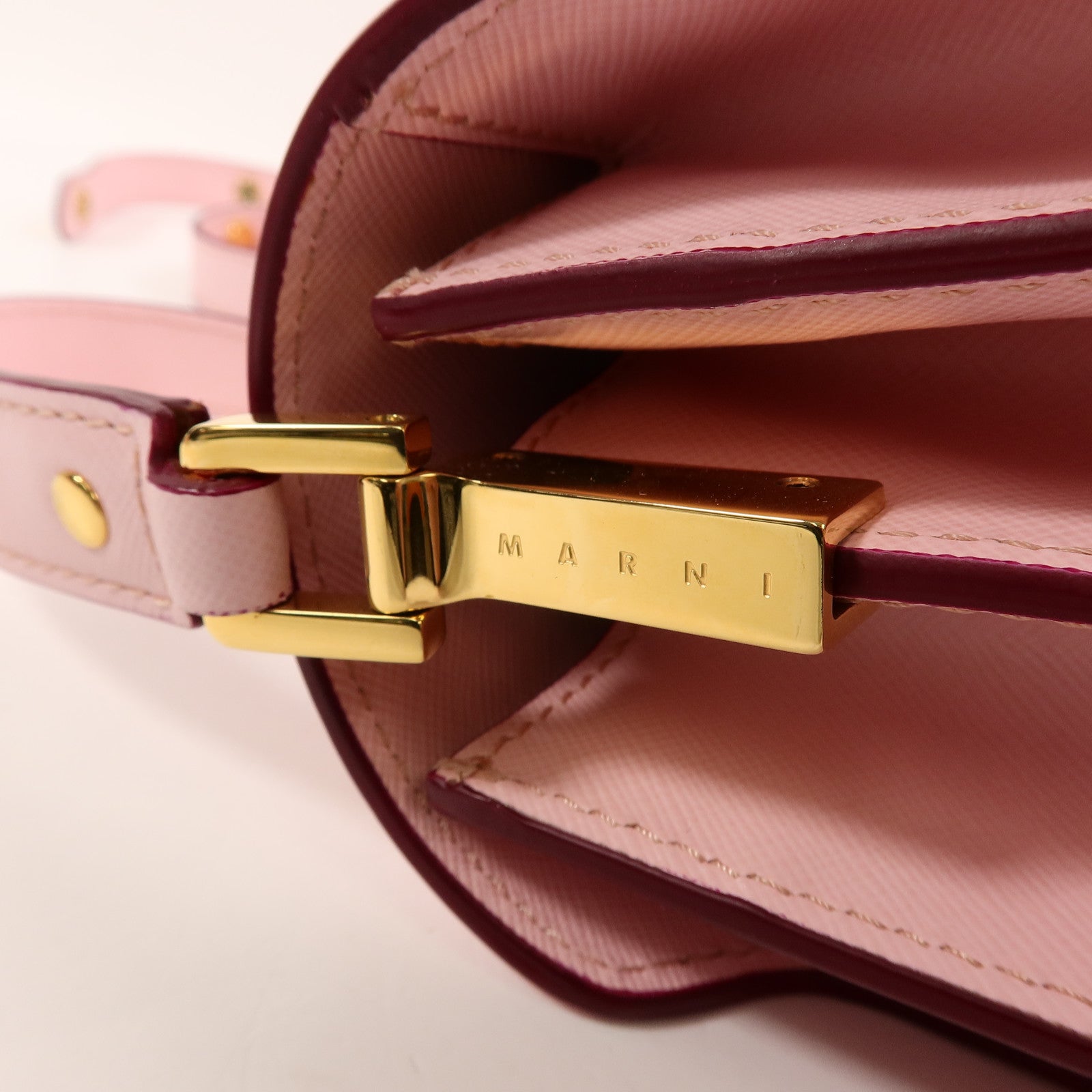SELECTION 牛皮皮革Marni Trunk肩背袋