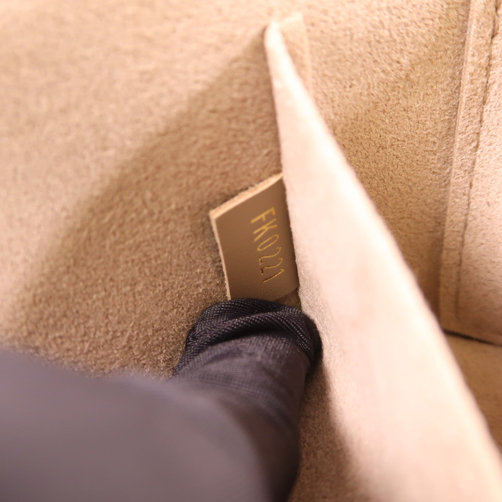 LOUIS VUITTON LV GHW Vanity PM 2 Way Bag M45608 Monogram Empreinte Beige