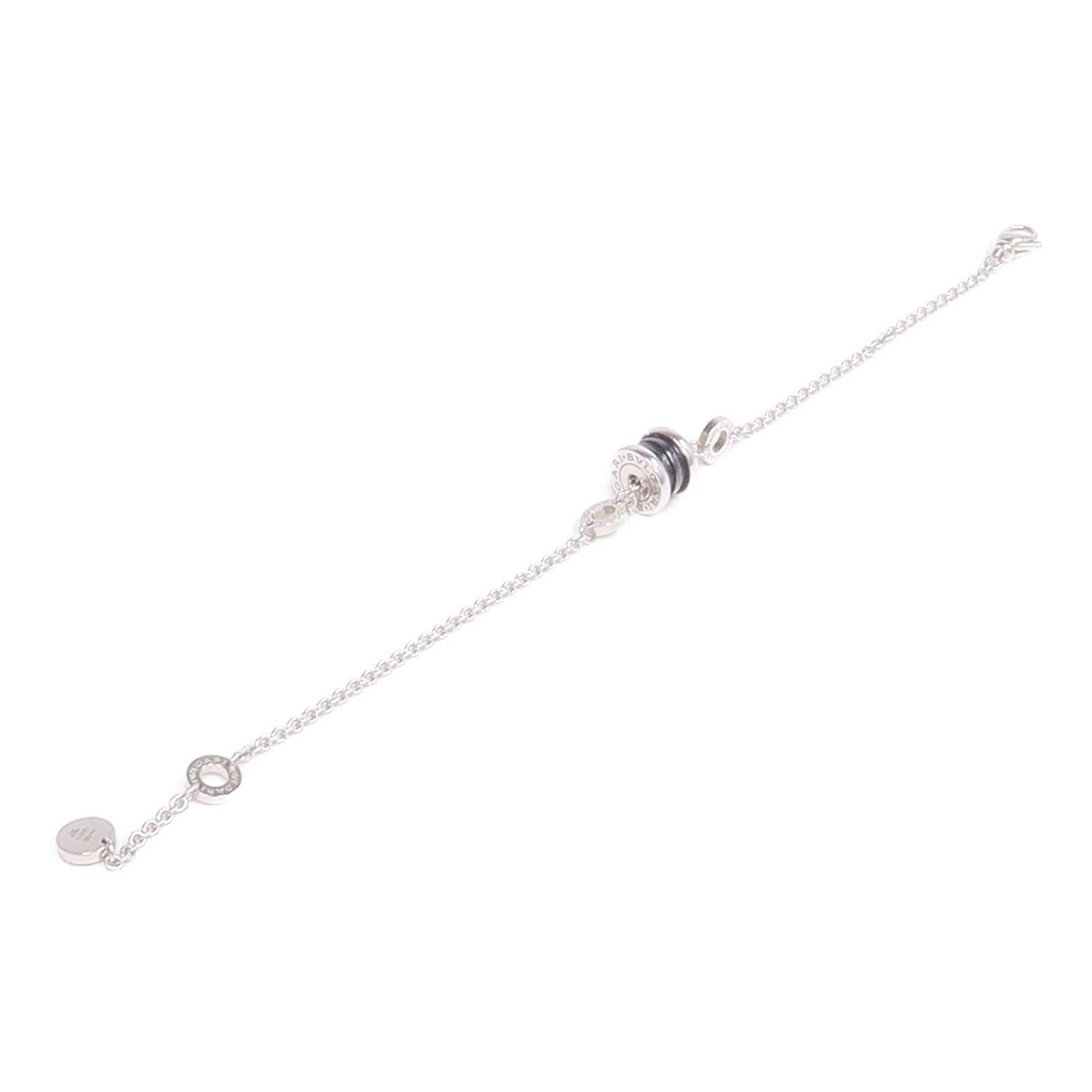 BVLGARI 925純銀/陶瓷Save The Children Bracelet手鏈