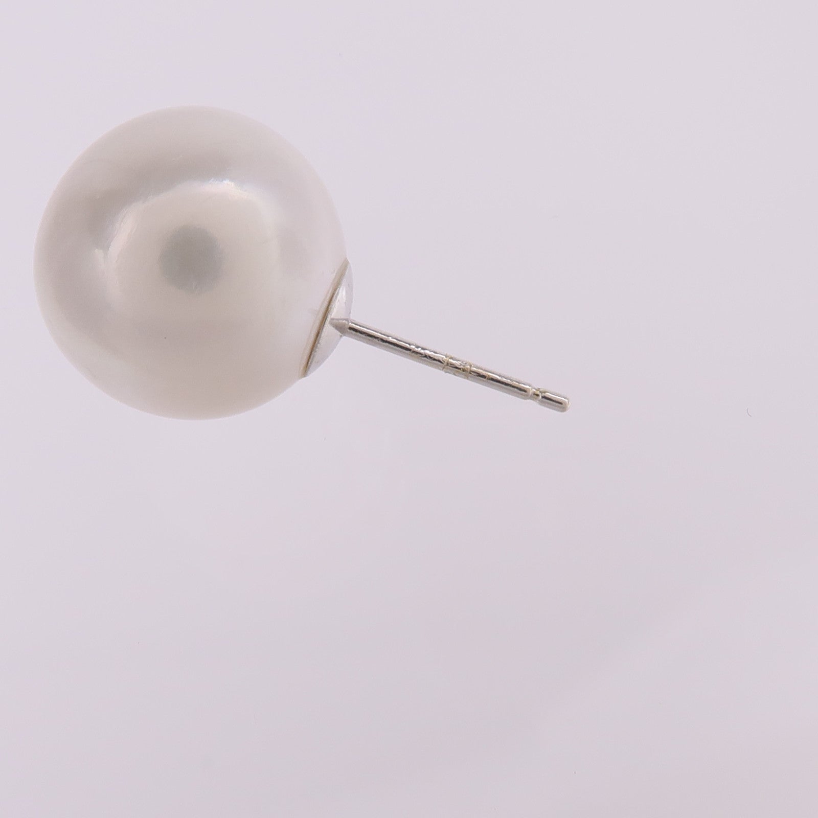JEWELRY 18K白金Pearl Earrings珍珠耳環