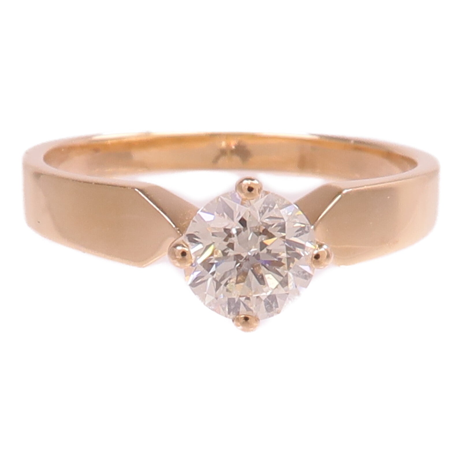 JEWELRY 【激減優惠】18K玫瑰金Diamond Ring鑽石戒指US#3.5