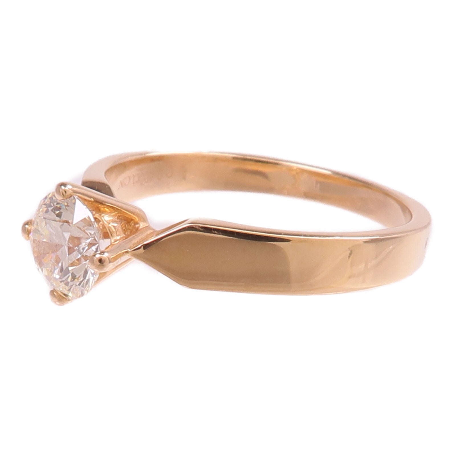 JEWELRY 【激減優惠】18K玫瑰金Diamond Ring鑽石戒指US#3.5
