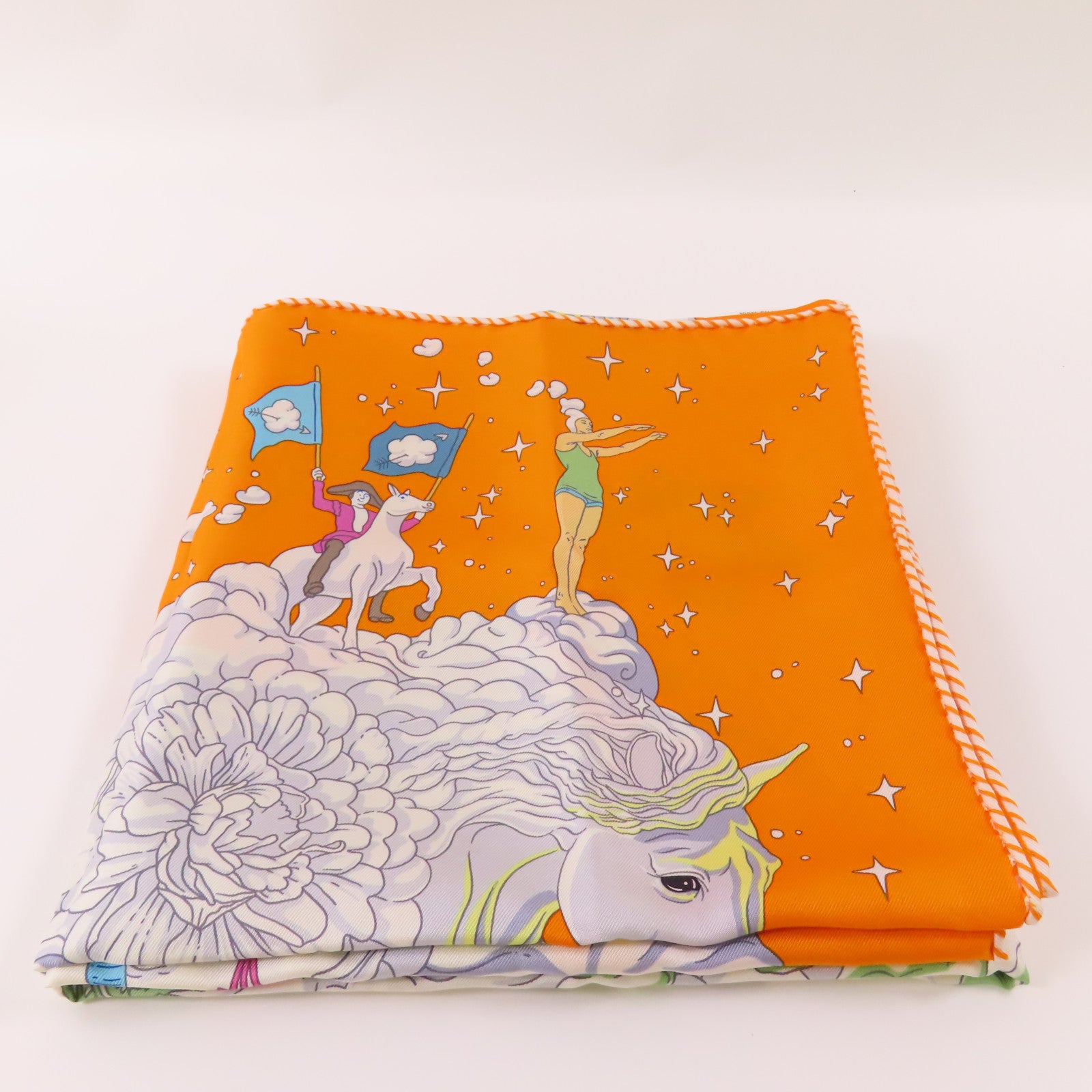 HERMES 絲質Scarf圍巾