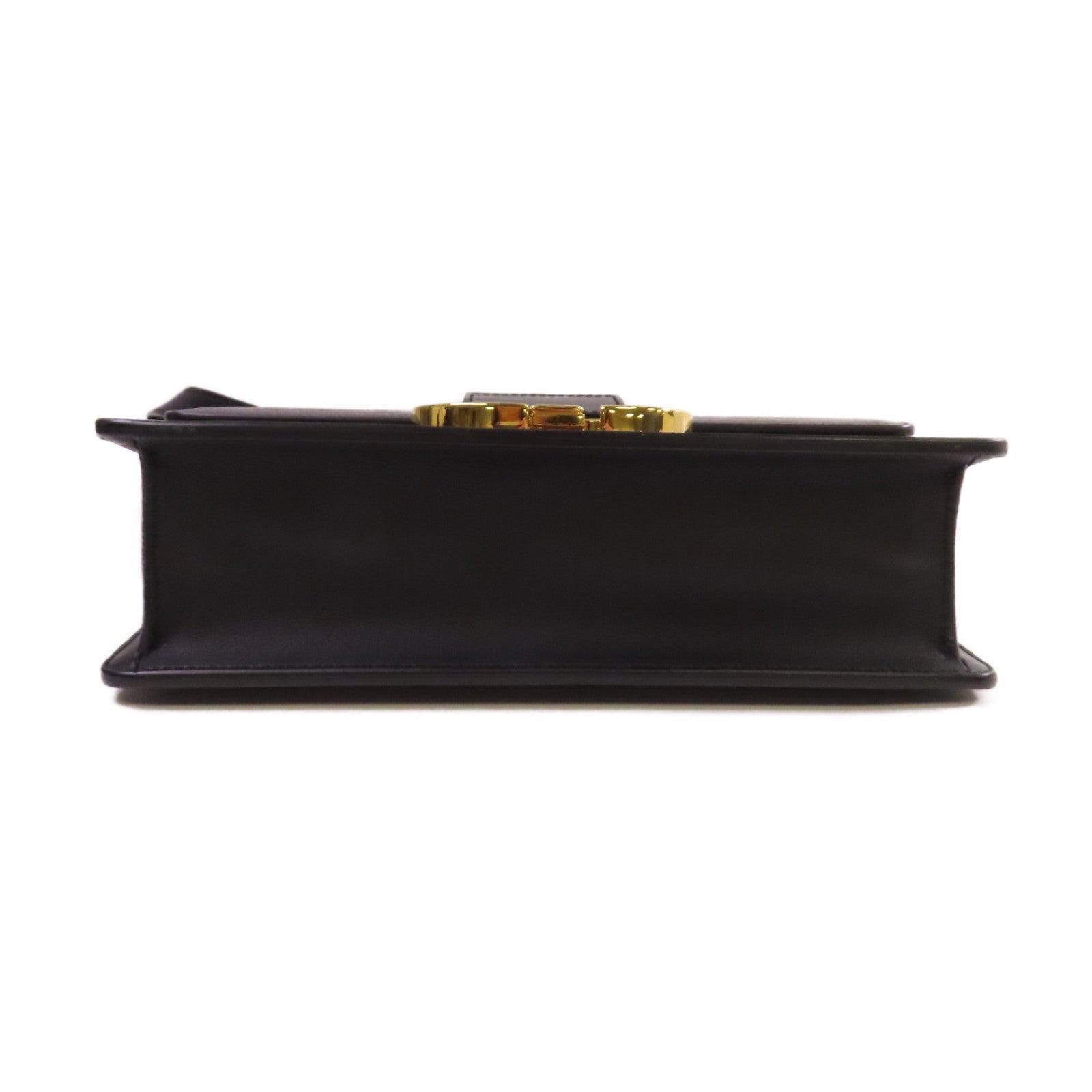 Dior 【激減優惠】牛皮皮革30 Montaigne Shoulder Bag金扣肩背袋黑色