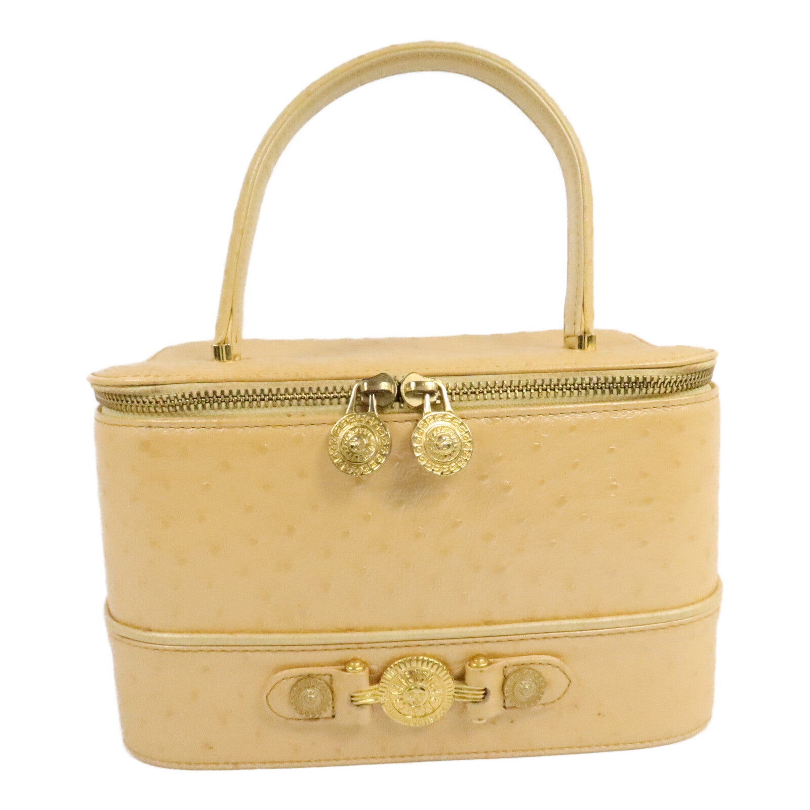VERSACE 牛皮皮革Vintage Vanity Bag手挽袋
