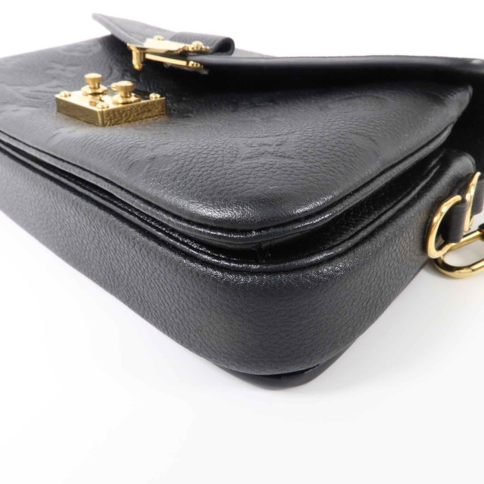 LOUIS VUITTON Monogram Empreinte Pochette Metis East West手挽肩背兩用袋