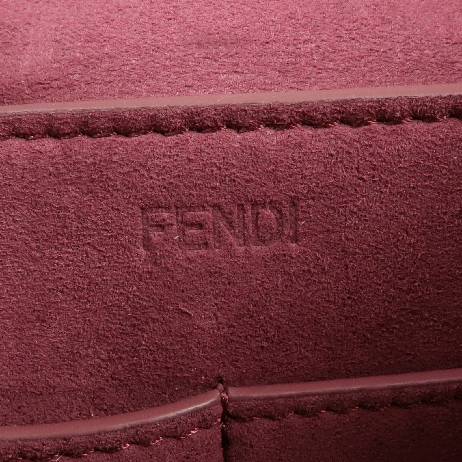 FENDI 牛皮皮革Origami Medium金扣肩背袋