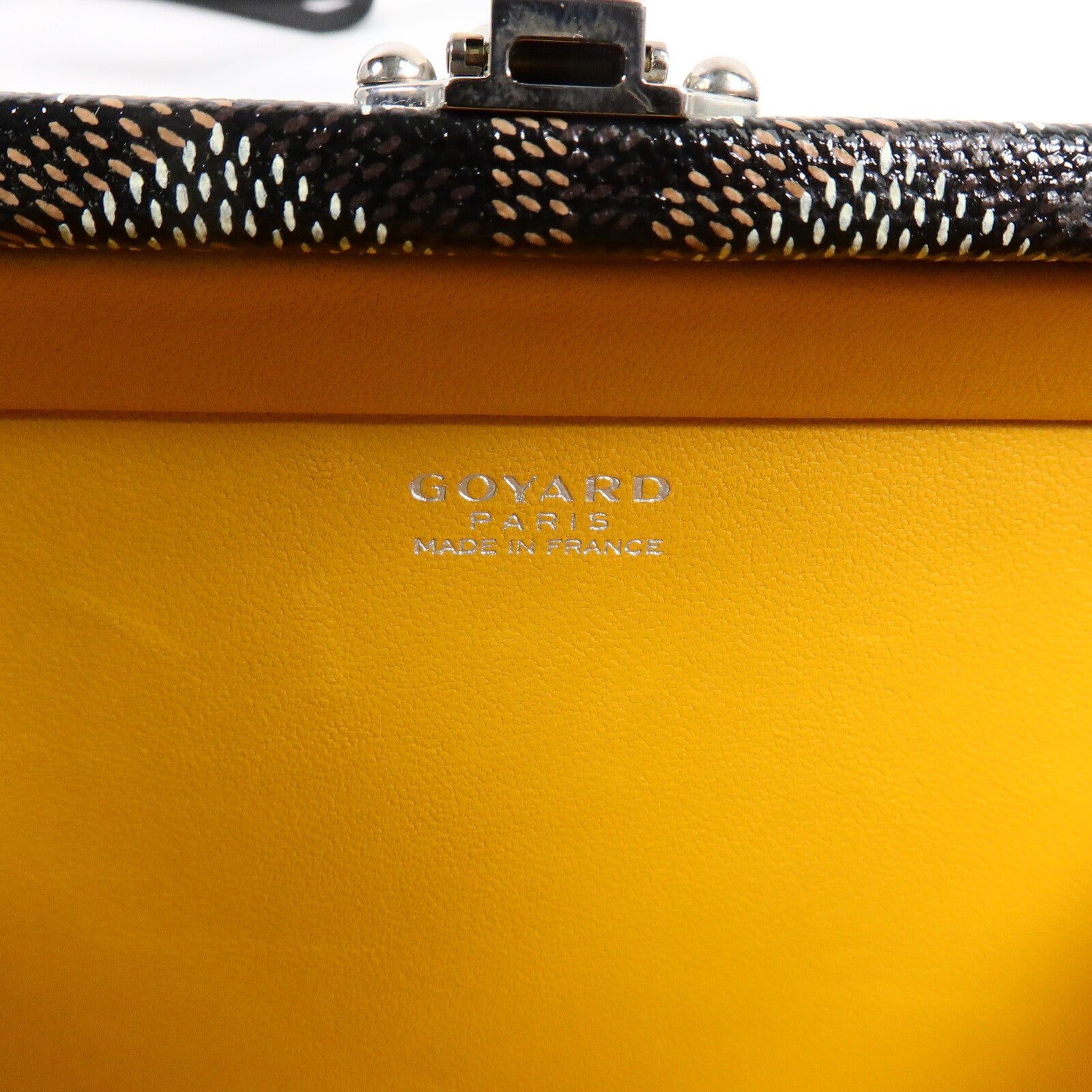 GOYARD 塗層帆布Minaudiere Trunk肩背袋