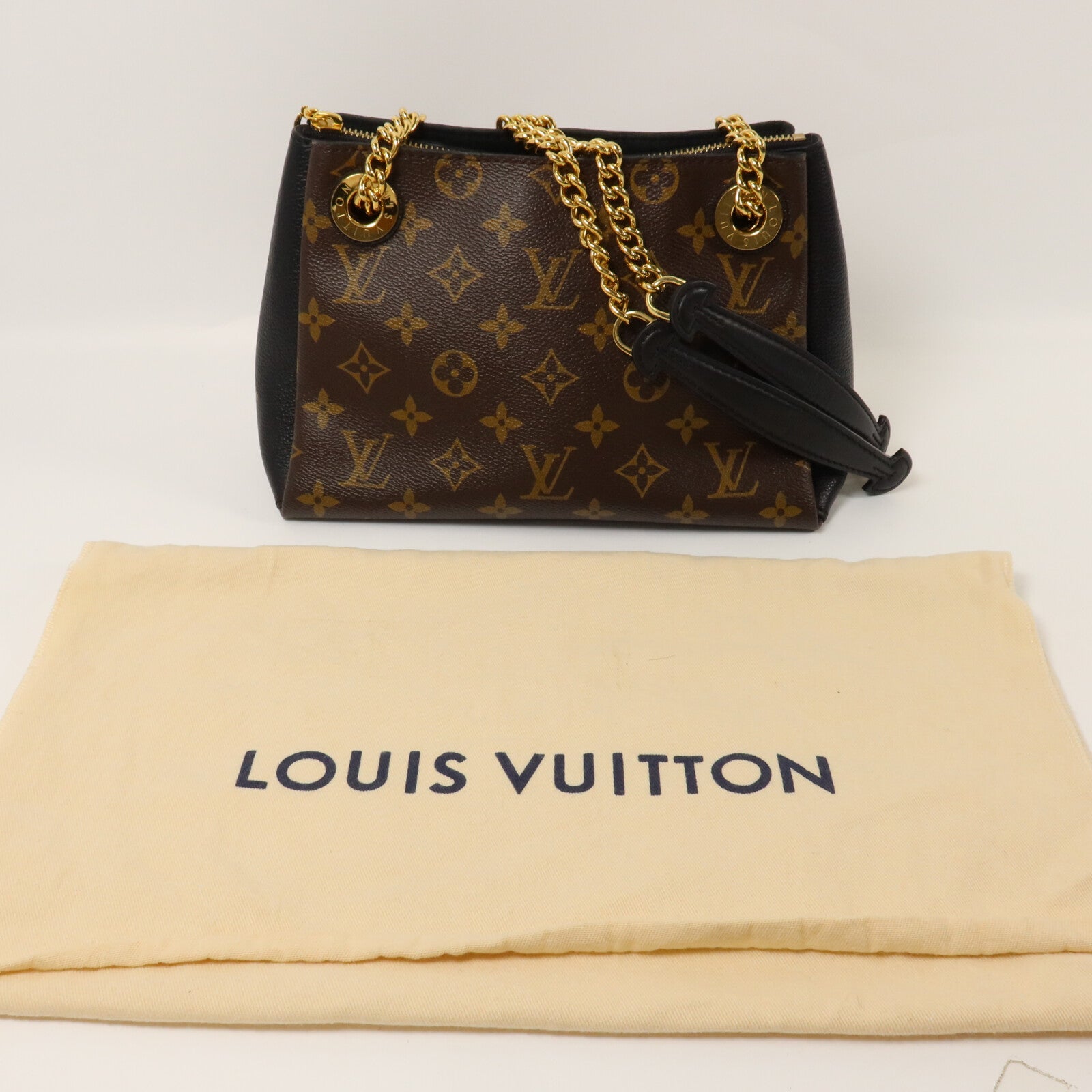 LOUIS VUITTON Monogram Surene BB鏈帶肩背袋