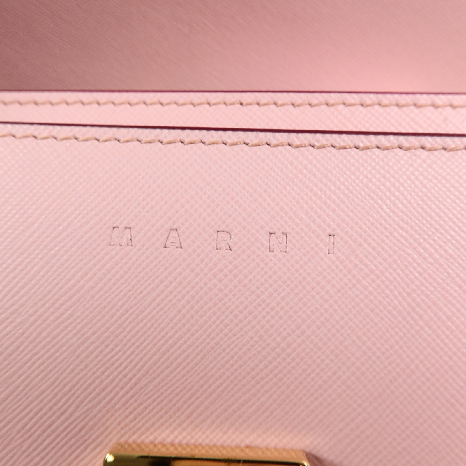 SELECTION 牛皮皮革Marni Trunk肩背袋