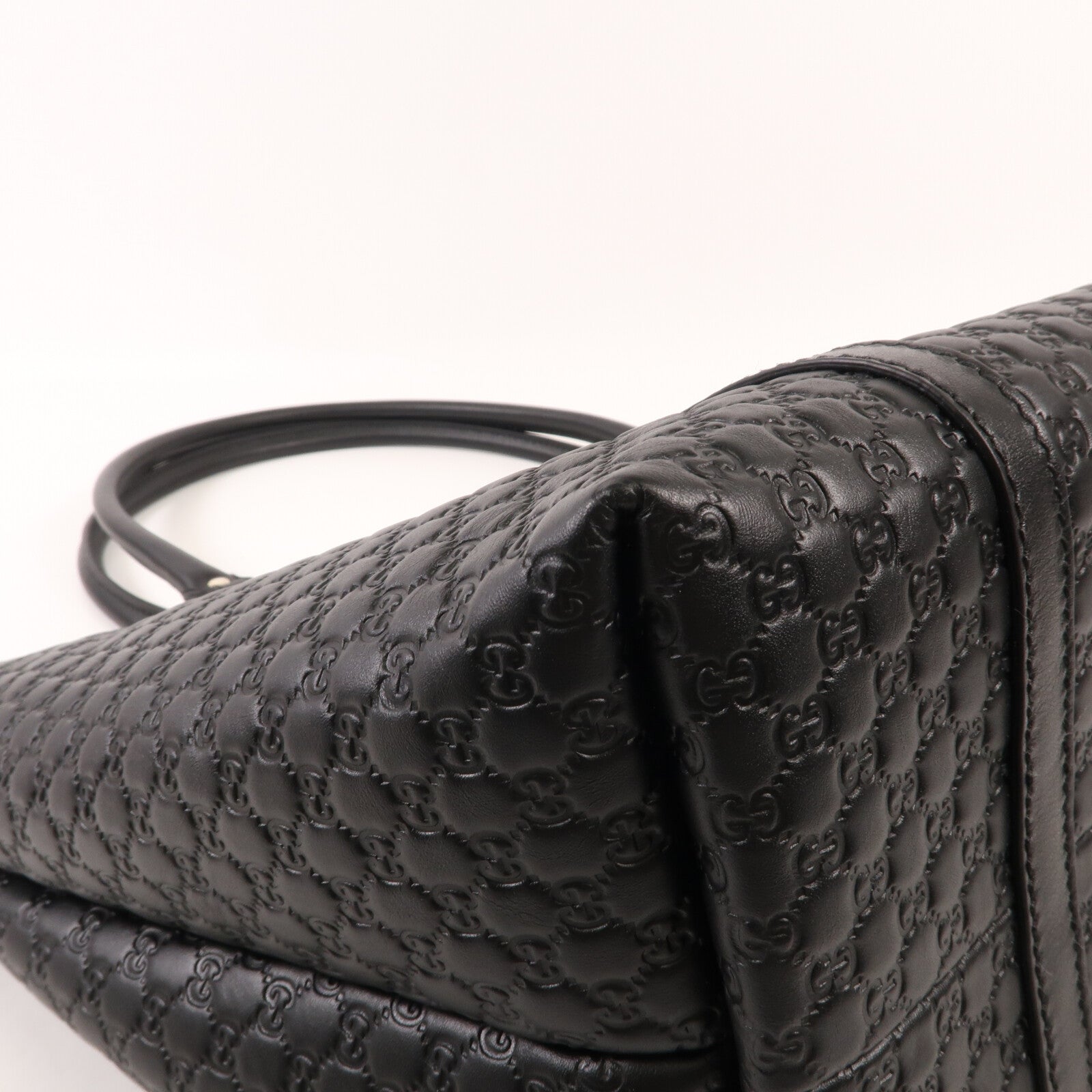 GUCCI 牛皮皮革Tote Bag金扣手挽袋