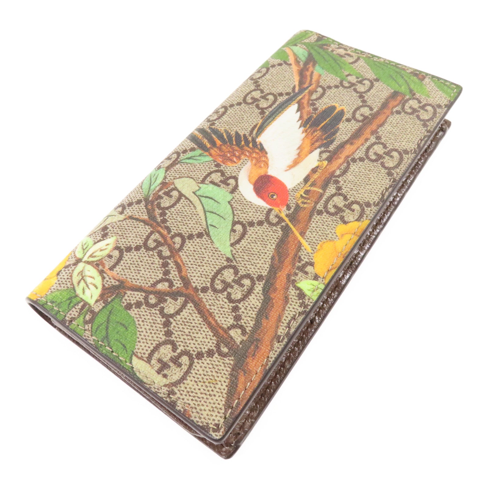 GUCCI 塗層帆布Long Wallet長錢包