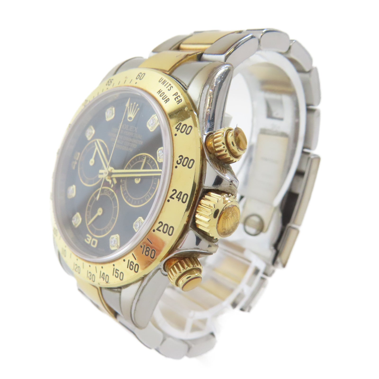 ROLEX Cosmograph Daytona18K黃金/不鏽鋼手錶自動機芯#16cm