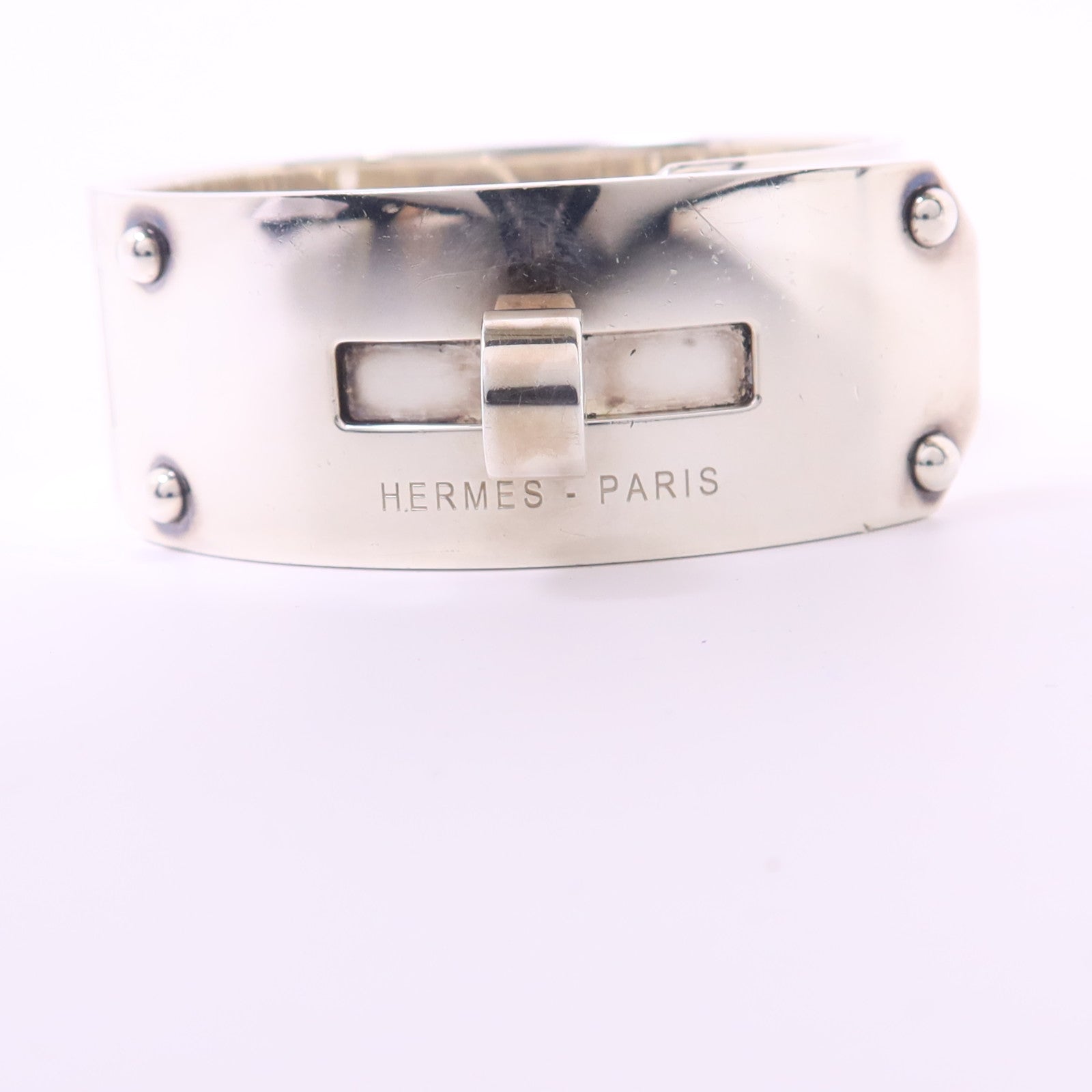 HERMES 925純銀Kelly MM Bracelet手鐲#16cm