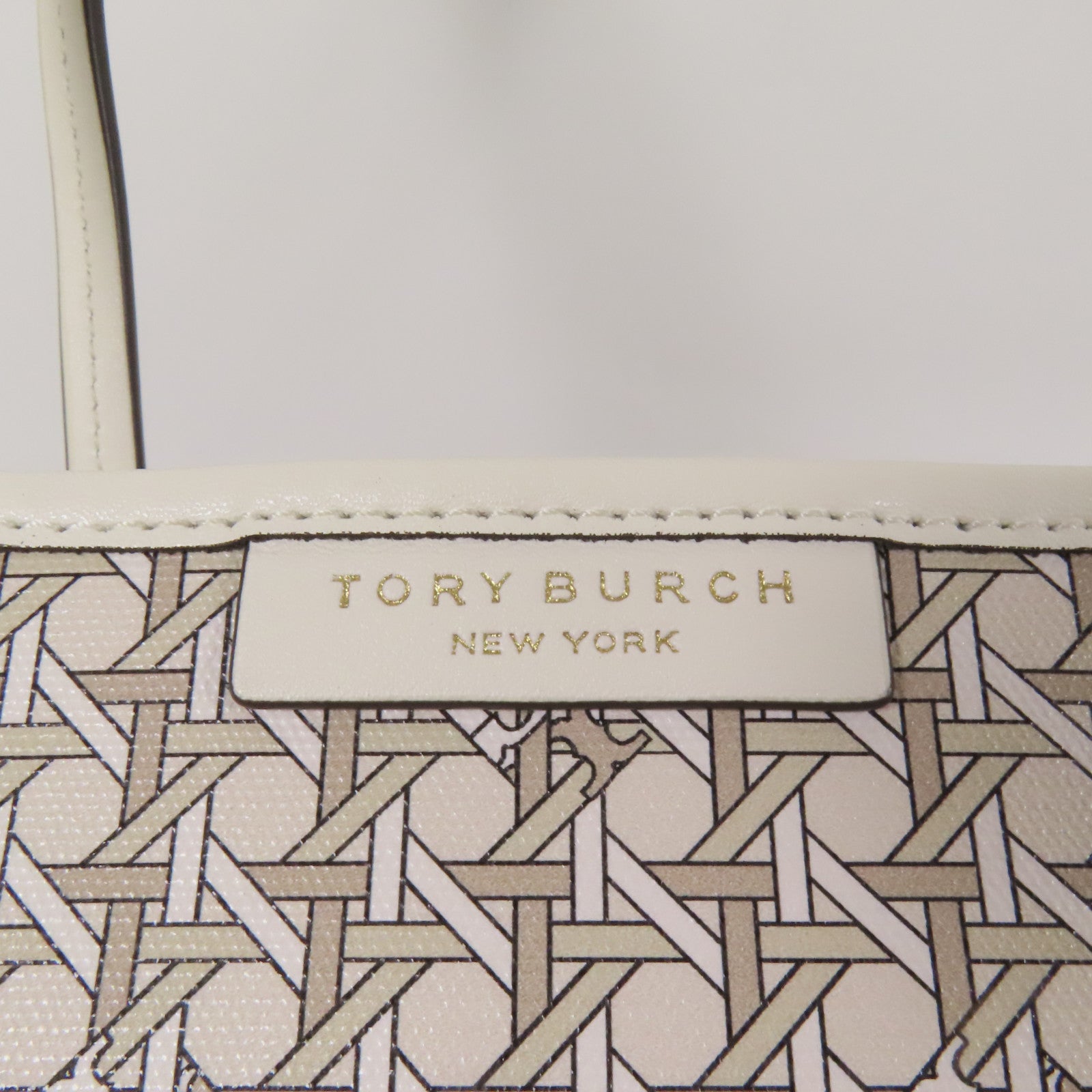 Tory Burch 塗層帆布Tote肩背袋