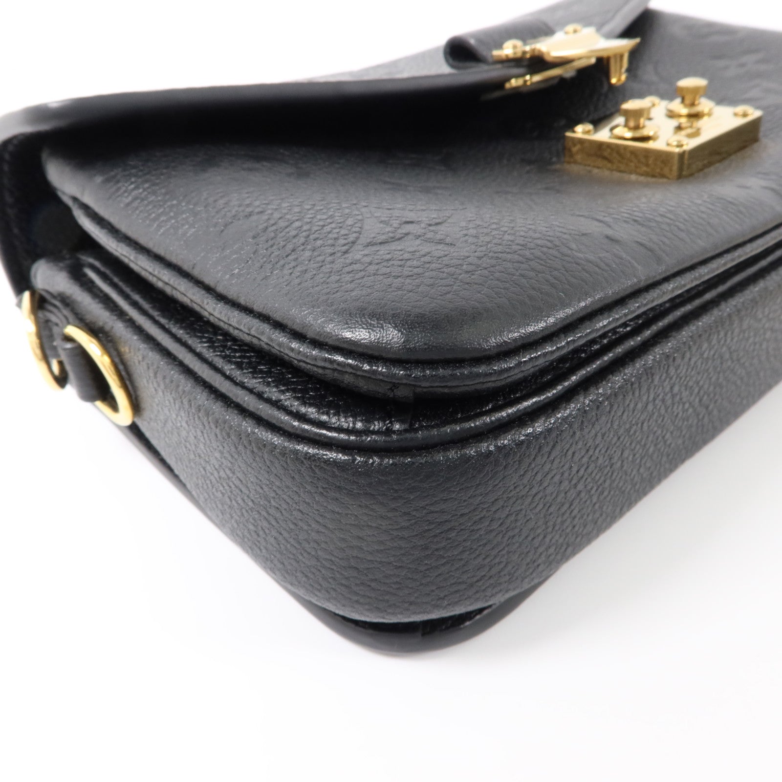 LOUIS VUITTON Monogram Empreinte Pochette Metis East West手挽肩背兩用袋