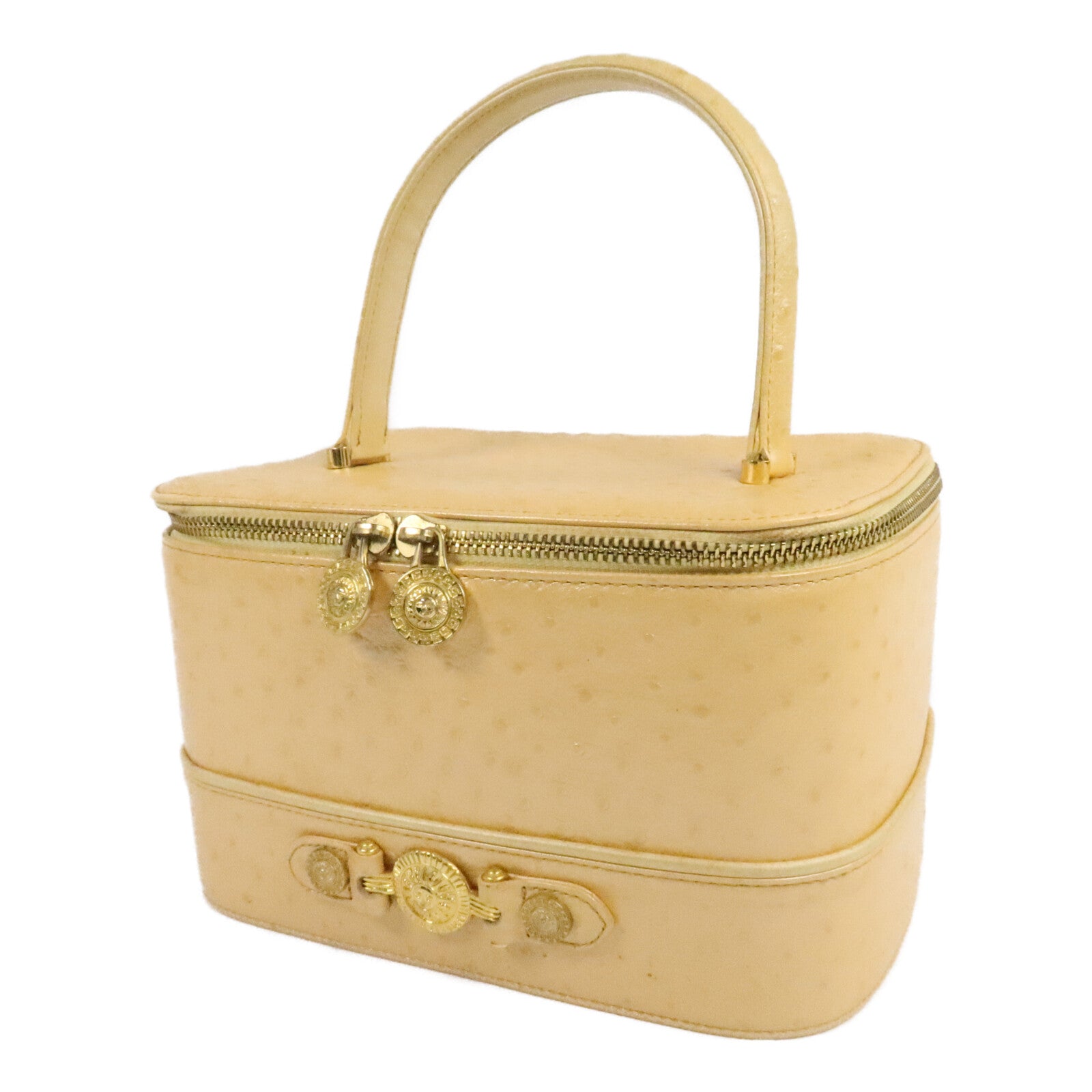 VERSACE 牛皮皮革Vintage Vanity Bag手挽袋