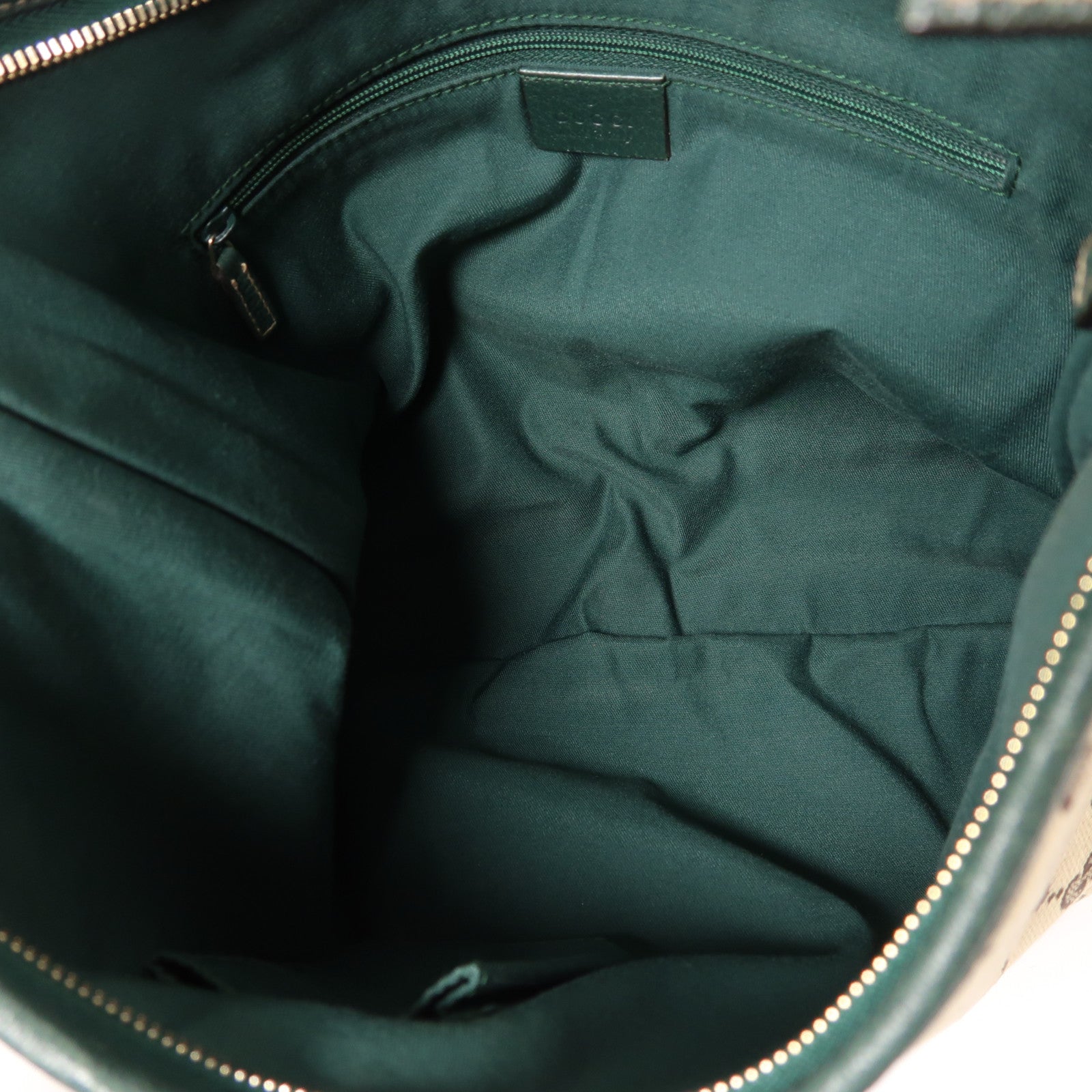 GUCCI 帆布Shoulder Bag金扣肩背袋