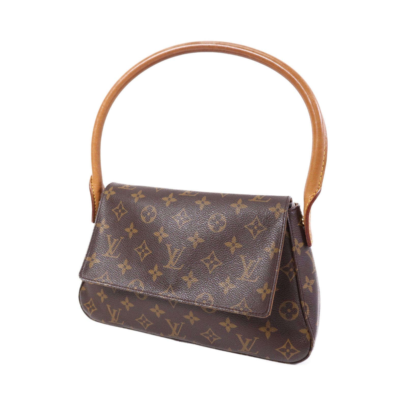 LOUIS VUITTON Monogram Mini Looping金扣肩背袋