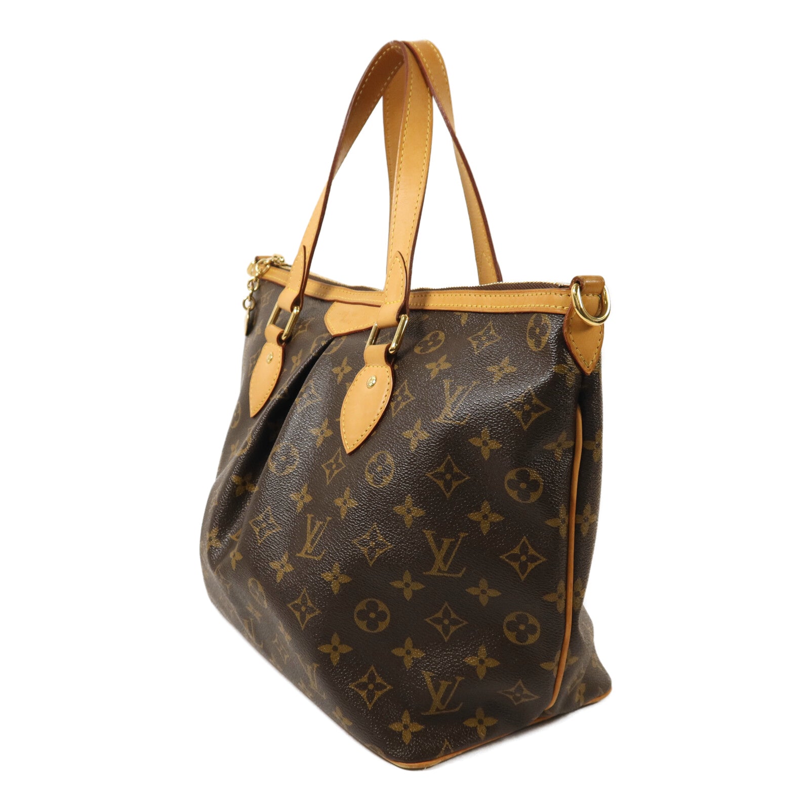 LOUIS VUITTON Monogram Palermo PM金扣手挽肩背兩用袋