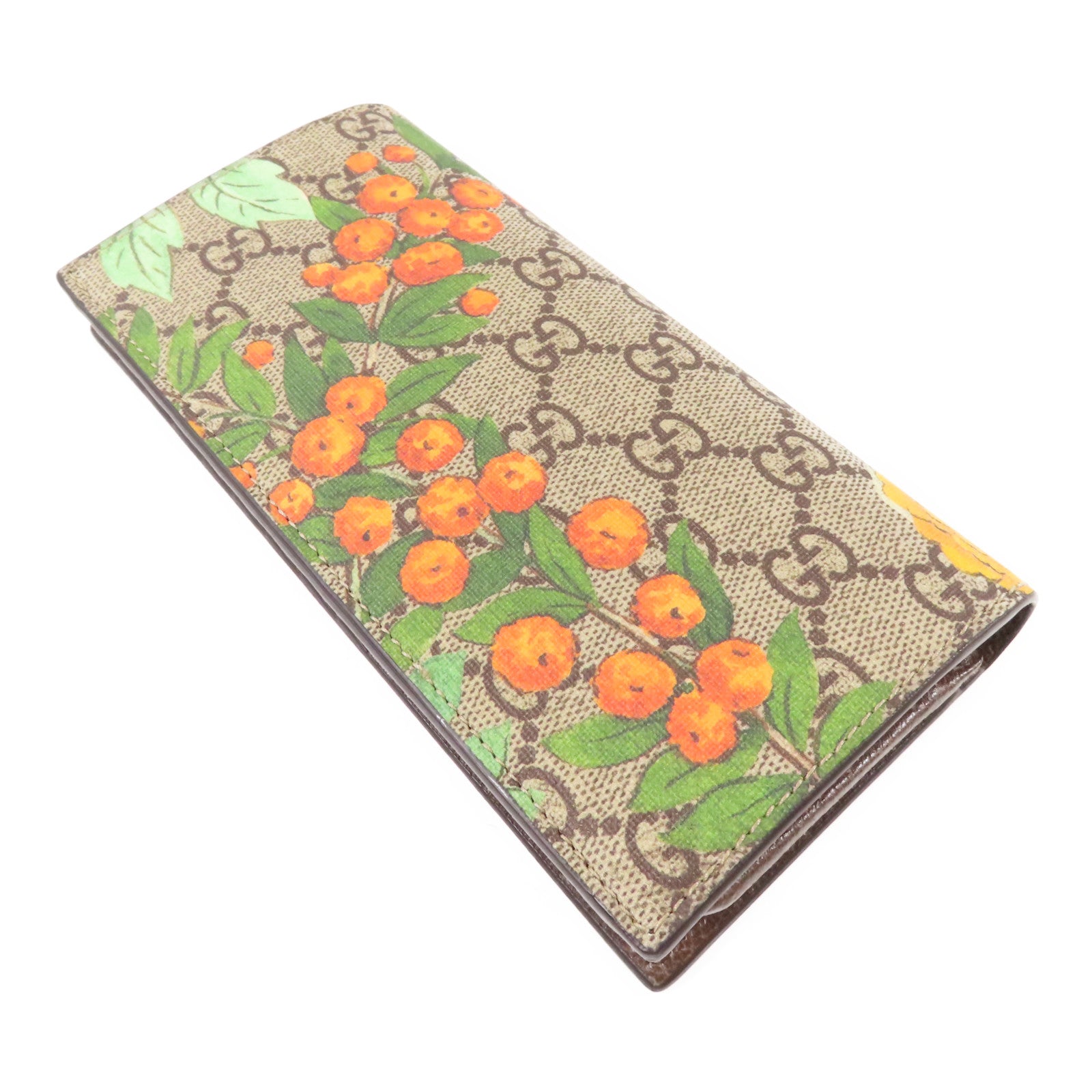 GUCCI 塗層帆布Long Wallet長錢包