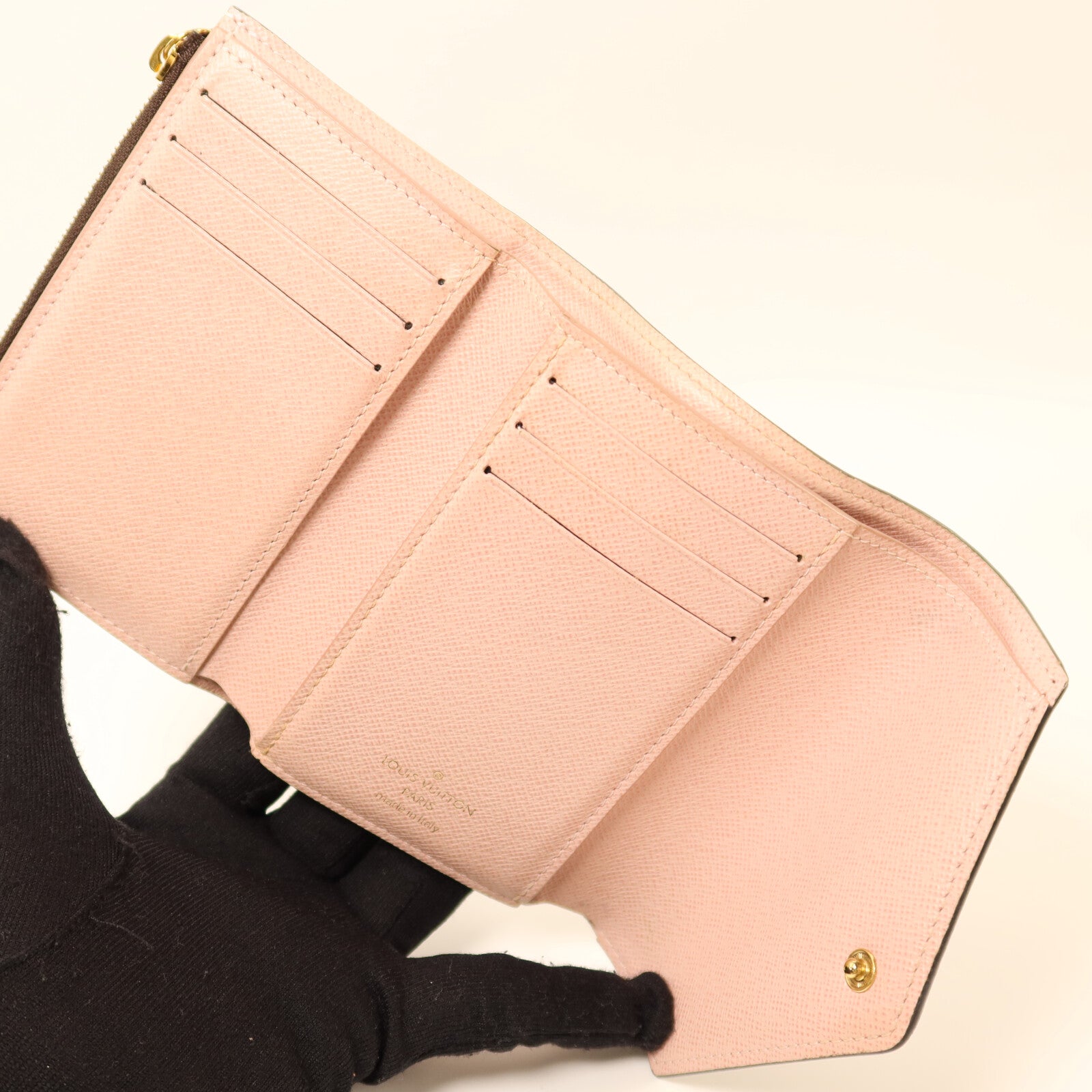 LOUIS VUITTON Monogram Victorine Wallet金扣錢包