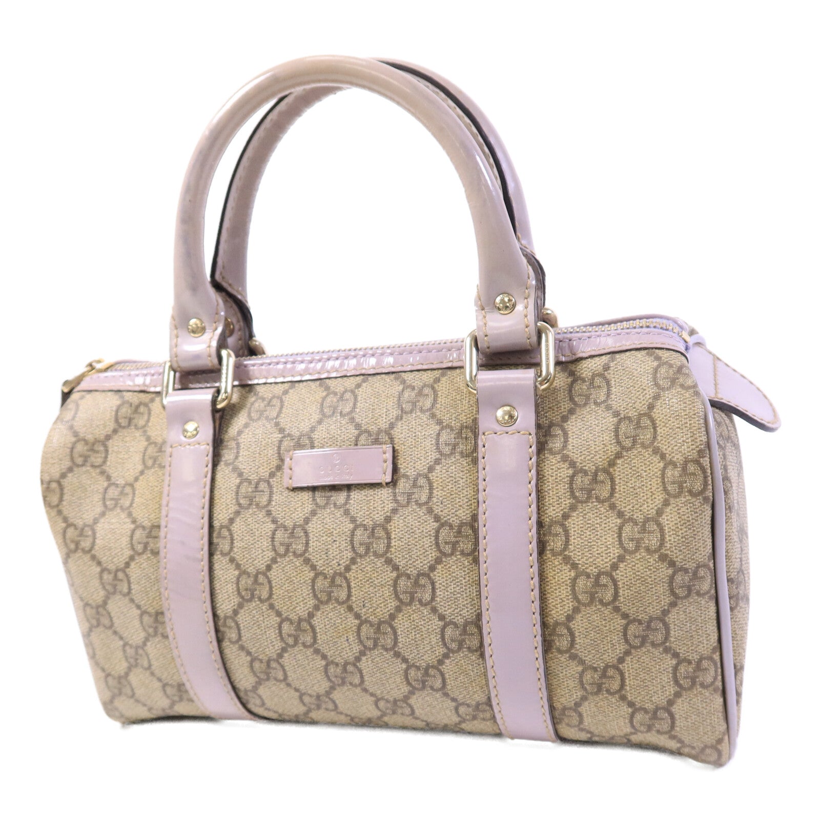 GUCCI 塗層帆布Boston Bag手提包