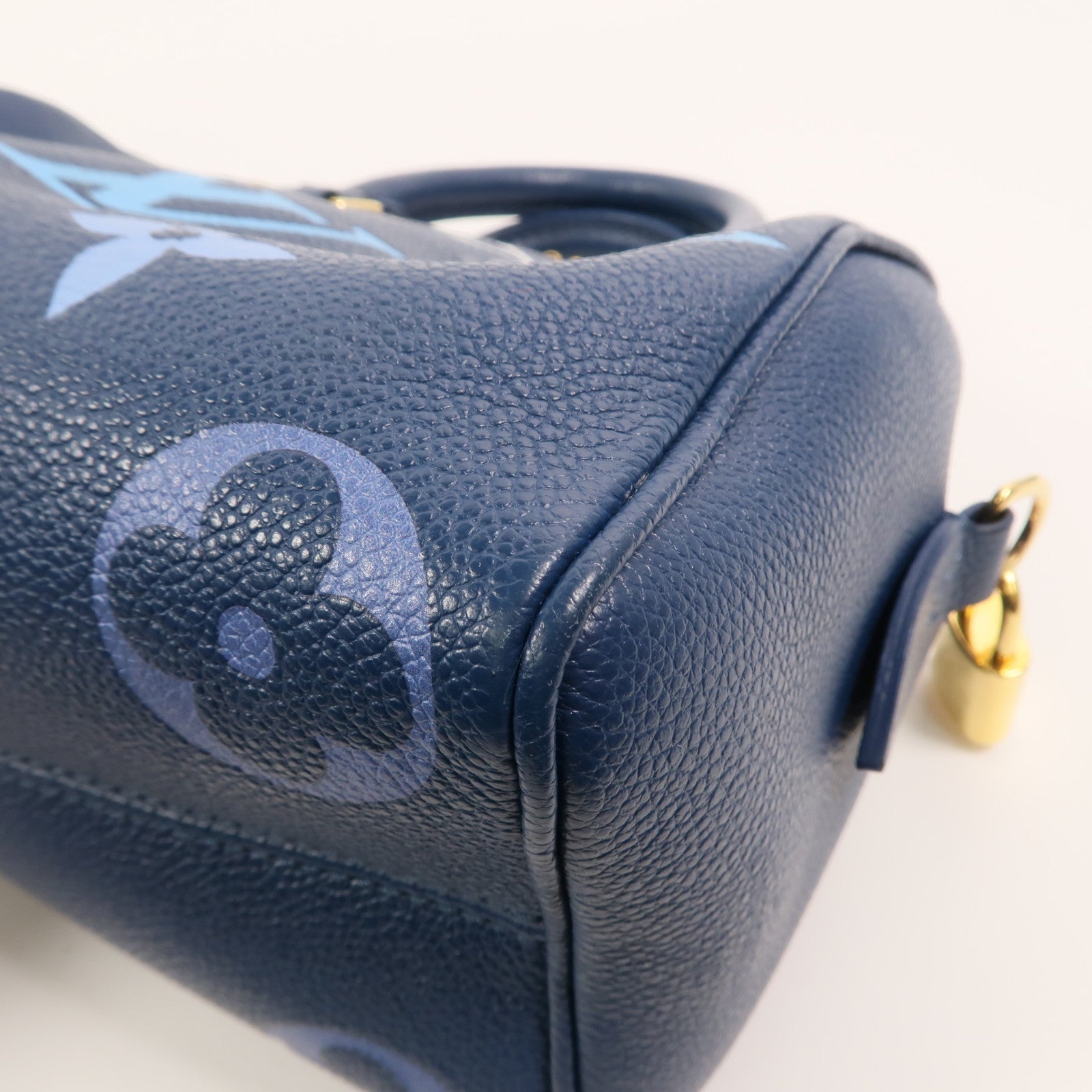 LOUIS VUITTON Monogram Empreinte Speedy Bandouliere 20手挽肩背兩用袋