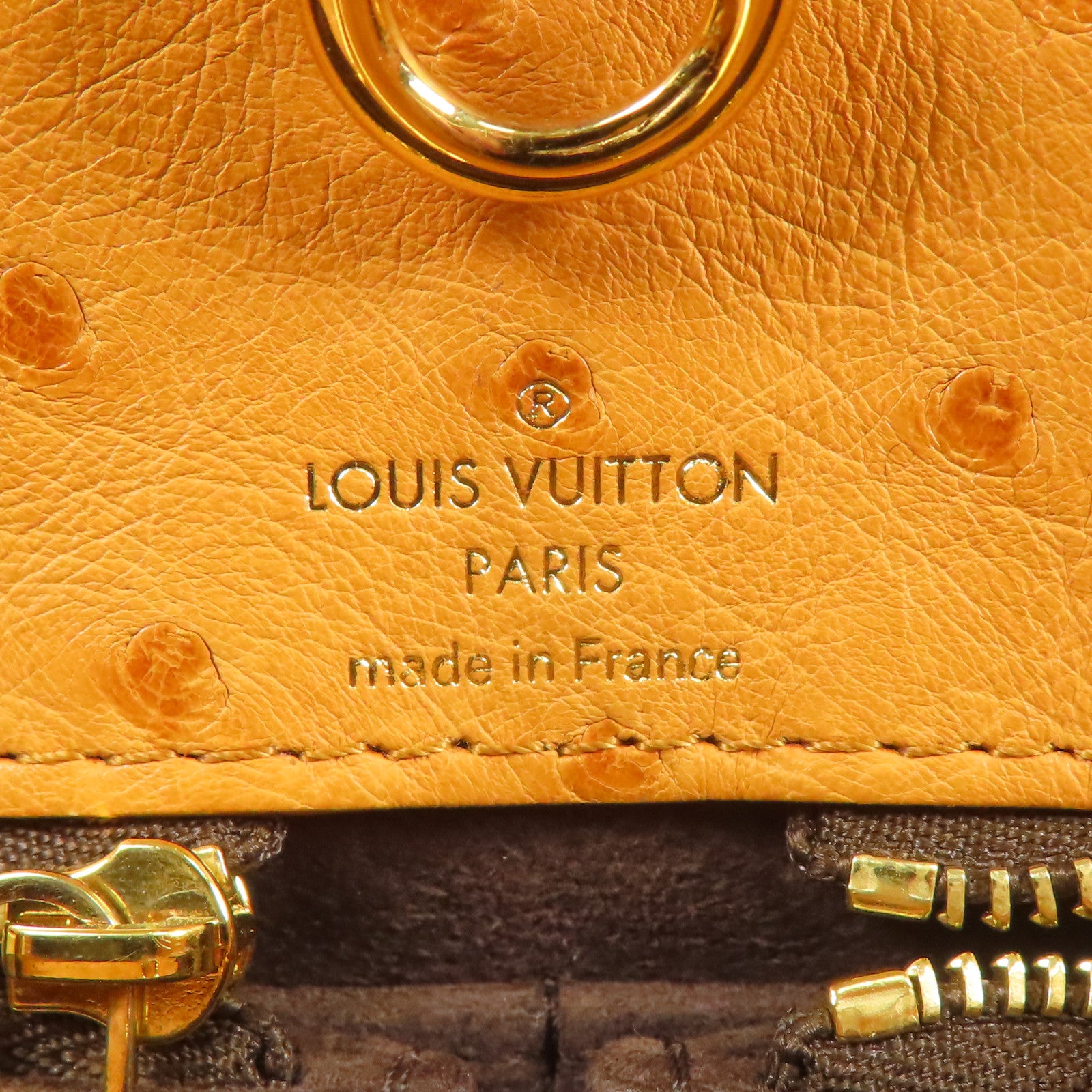 LOUIS VUITTON Monogram/鴕鳥/蛇皮皮革Etoile Exotique Limited Edition金扣手挽肩背兩用袋