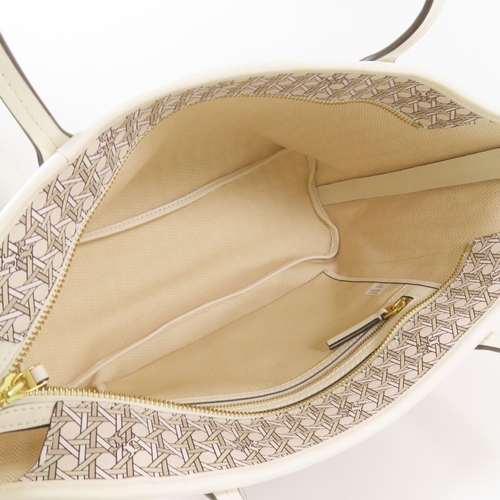 Tory Burch 塗層帆布Tote肩背袋