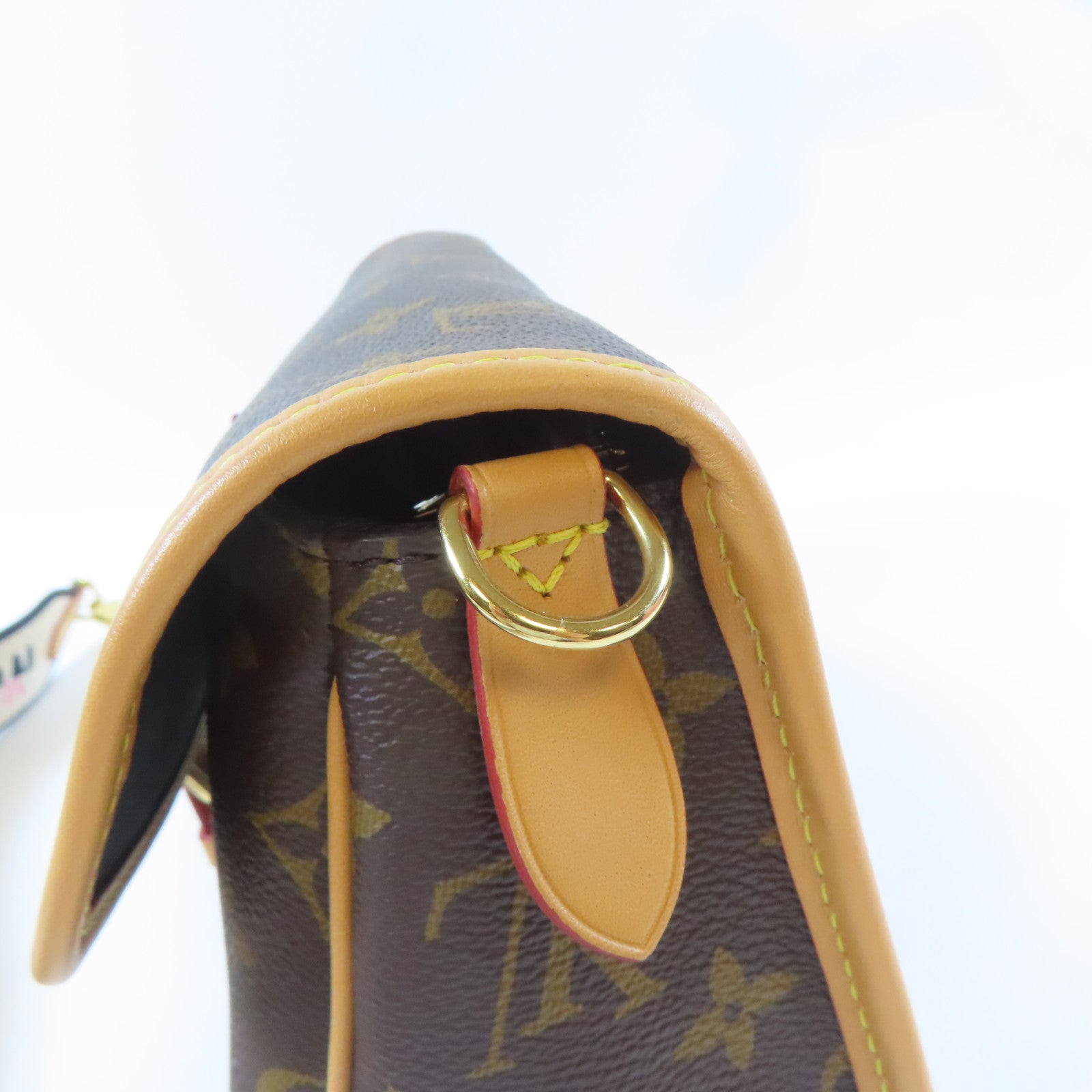 LOUIS VUITTON Monogram Diane金扣手挽肩背兩用袋啡色