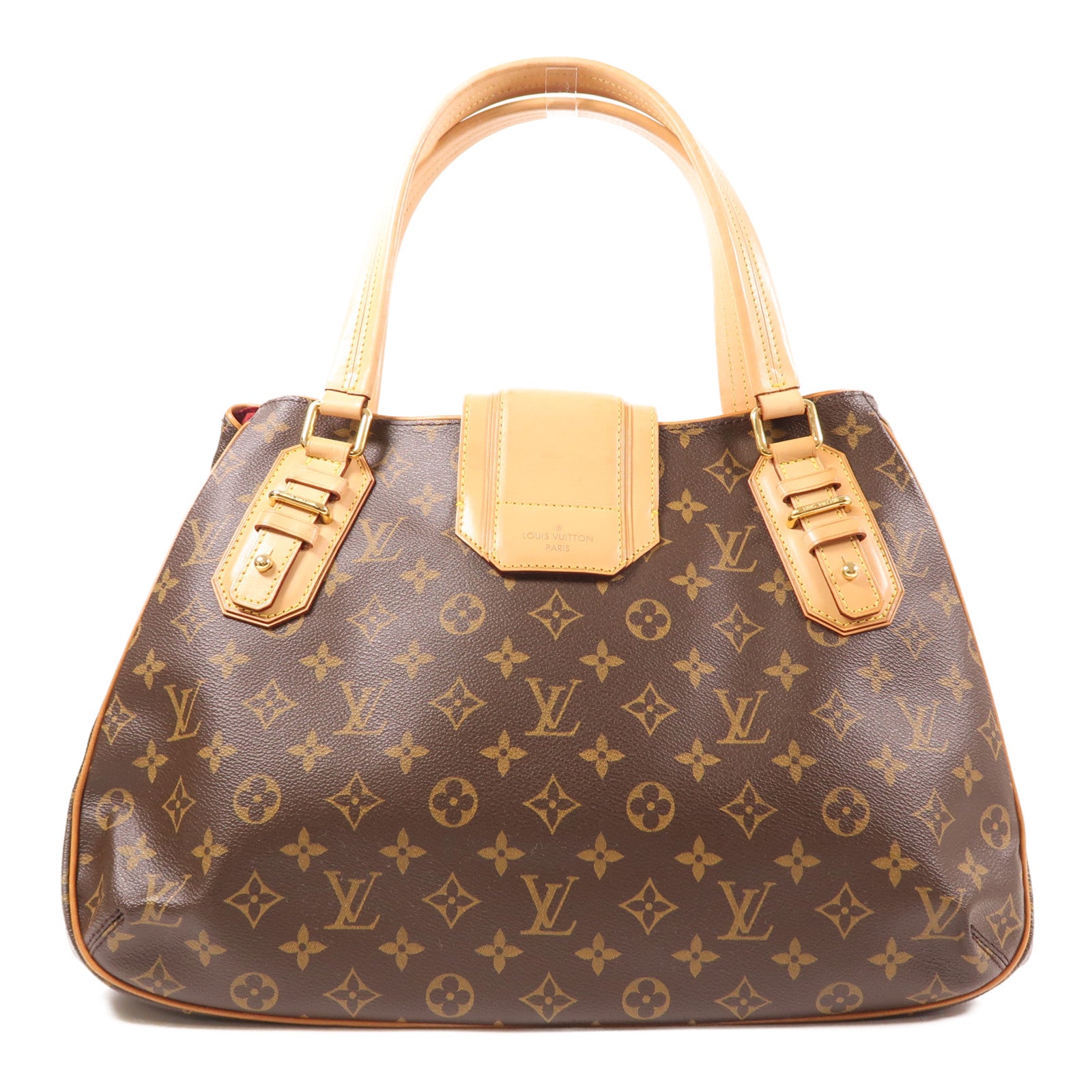 LOUIS VUITTON Monogram Griet金扣肩背袋