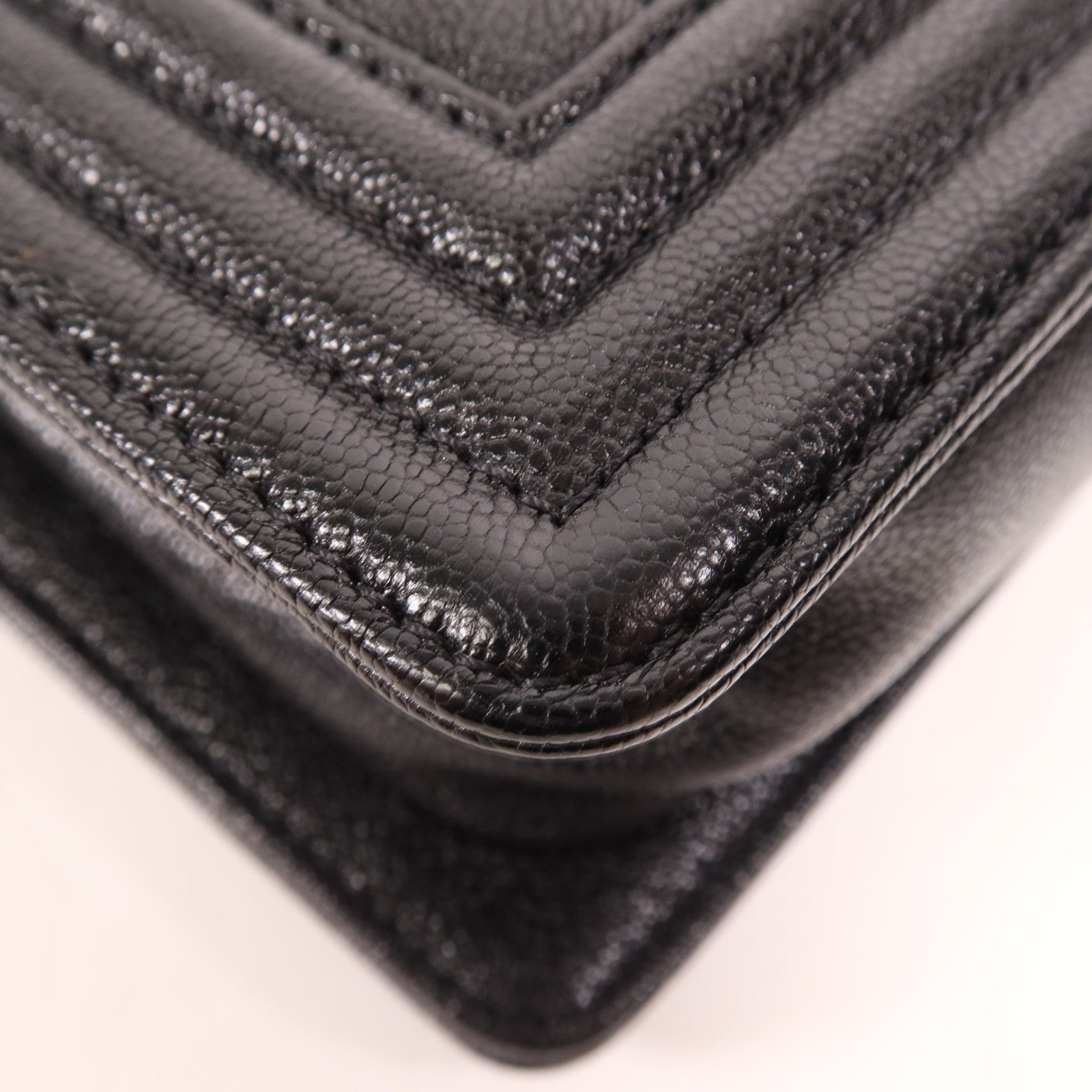 CHANEL 牛皮皮革Boy 20金扣肩背袋