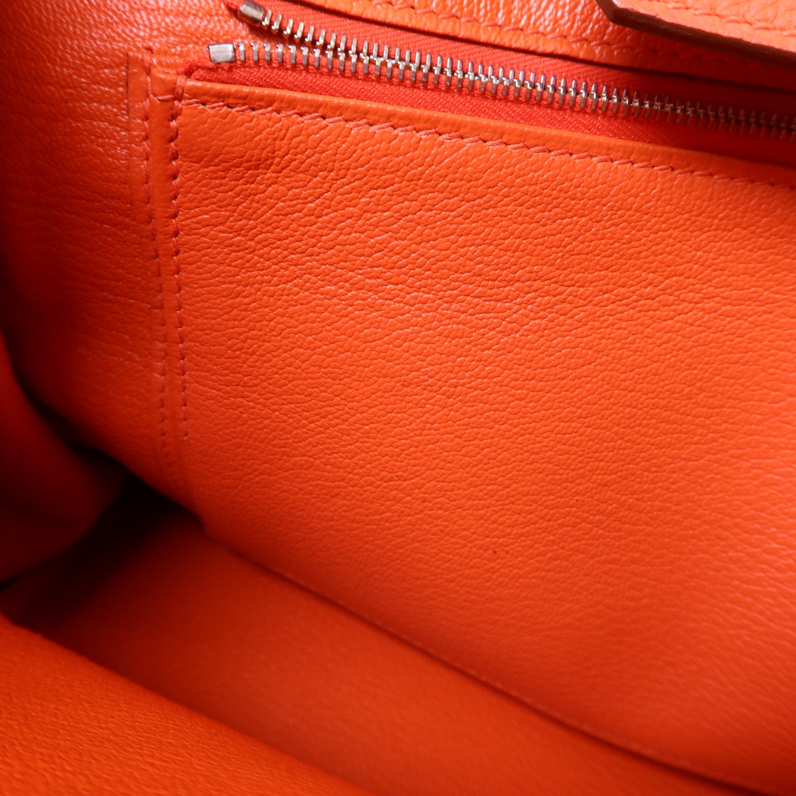 HERMES Togo皮革Birkin 30銀扣手挽袋Capucine