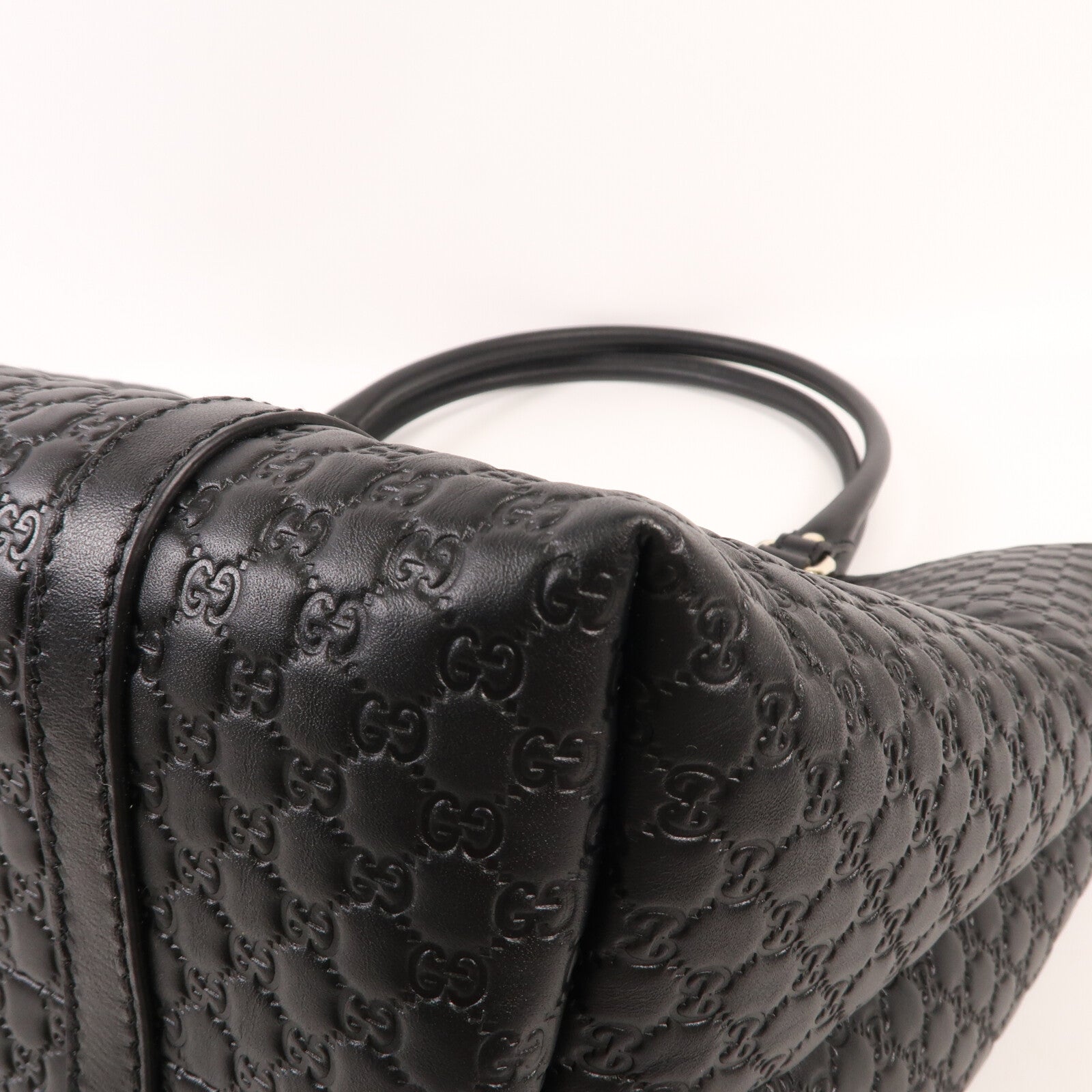 GUCCI 牛皮皮革Tote Bag金扣手挽袋