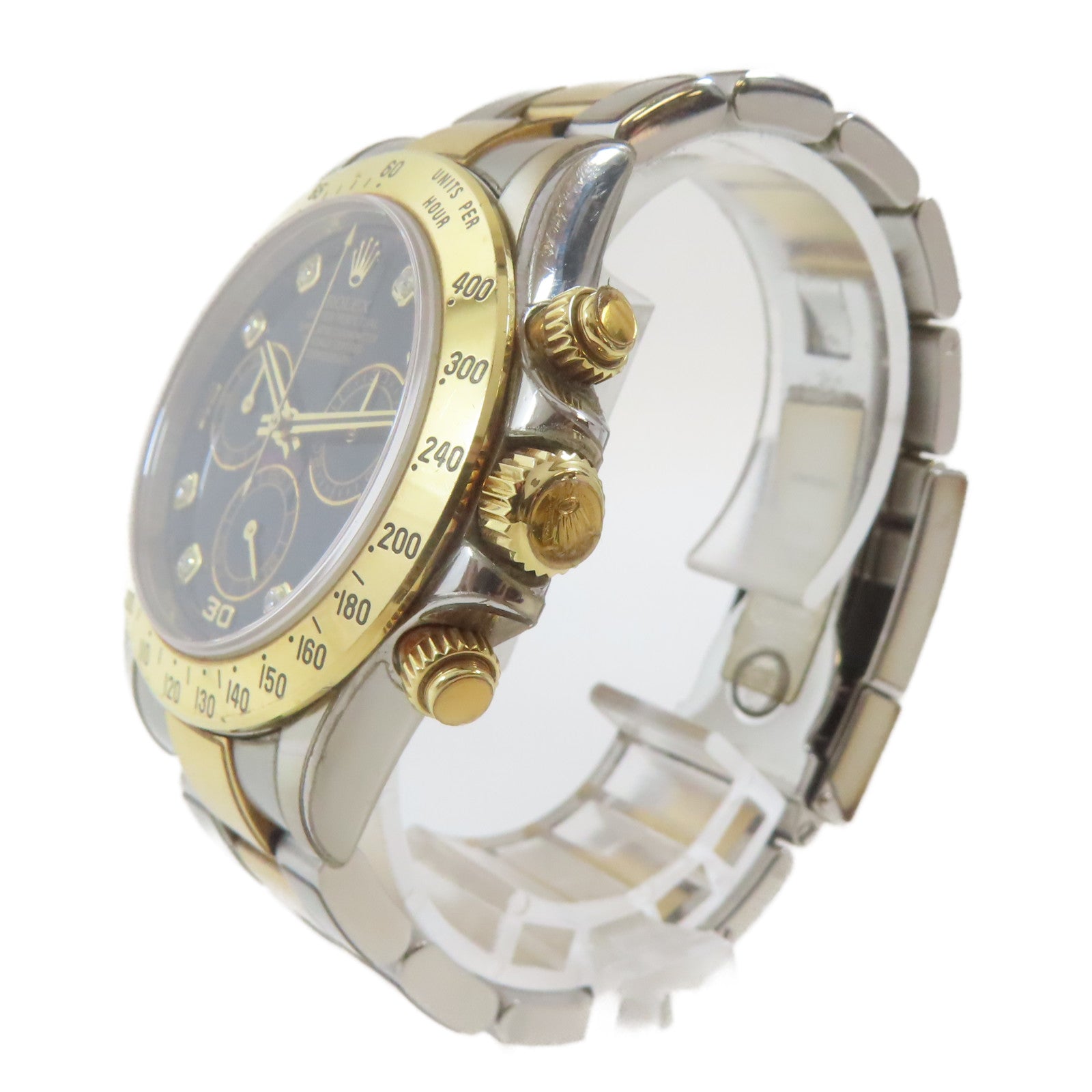 ROLEX Cosmograph Daytona18K黃金/不鏽鋼手錶自動機芯#16cm
