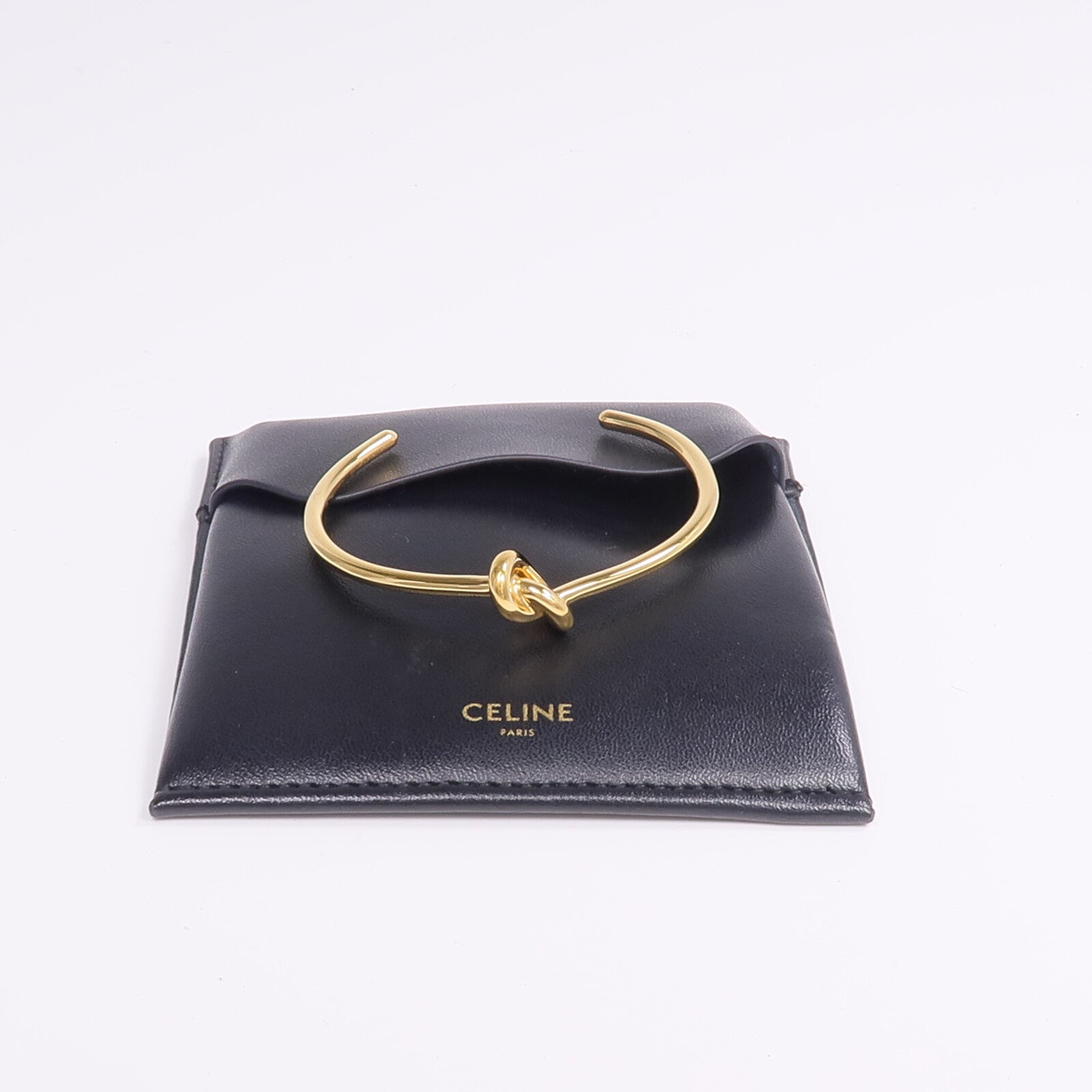 CELINE 金屬Knot Extra-thin Bracelet手鐲