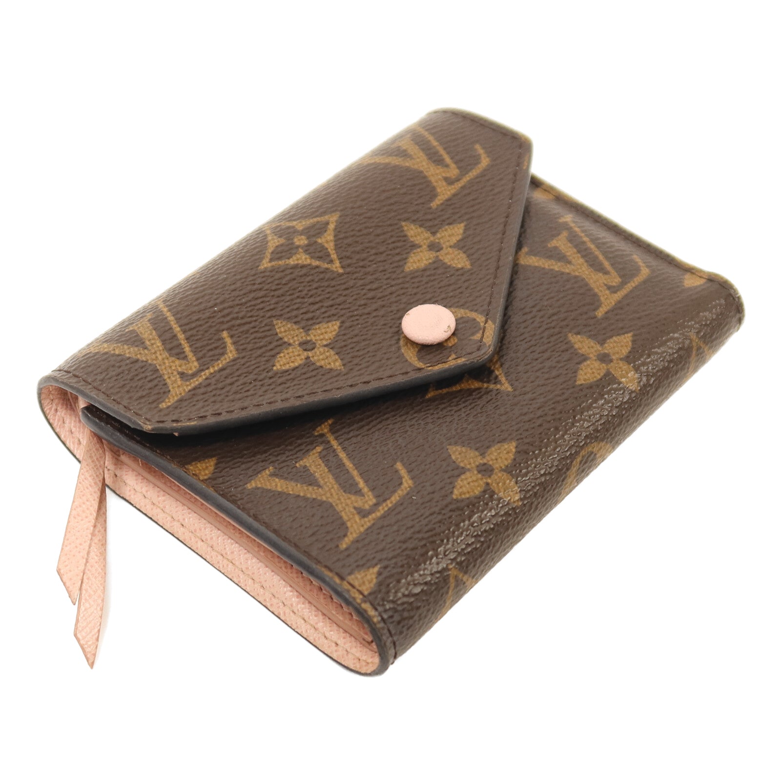 LOUIS VUITTON Monogram Victorine Wallet金扣錢包