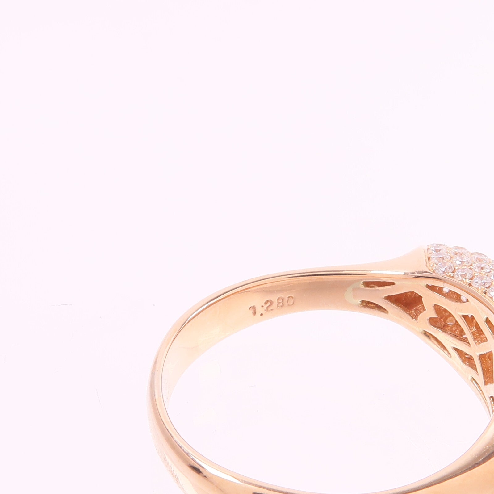 JEWELRY 【激減優惠】18K玫瑰金Diamond Ring鑽石戒指