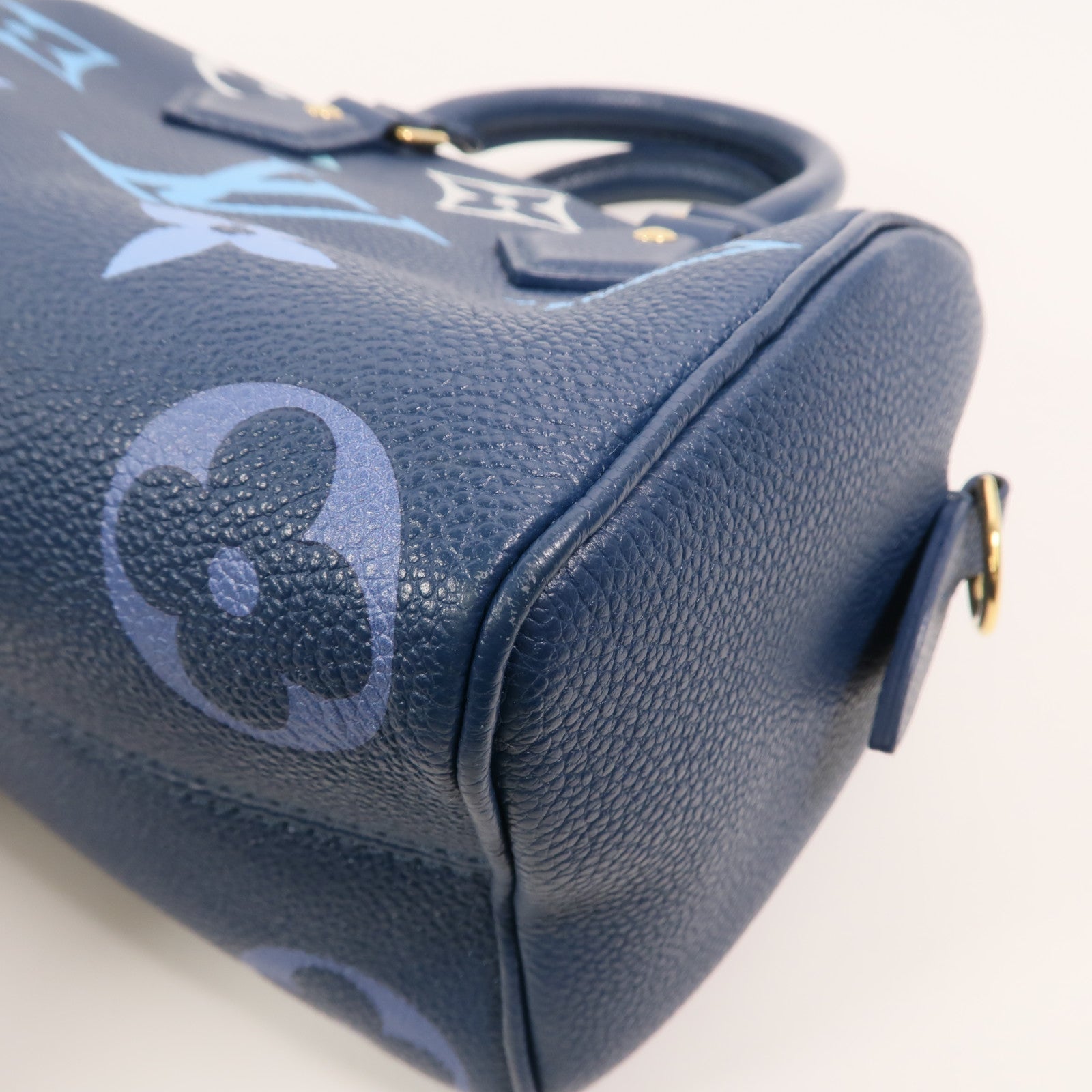 LOUIS VUITTON Monogram Empreinte Speedy Bandouliere 20手挽肩背兩用袋