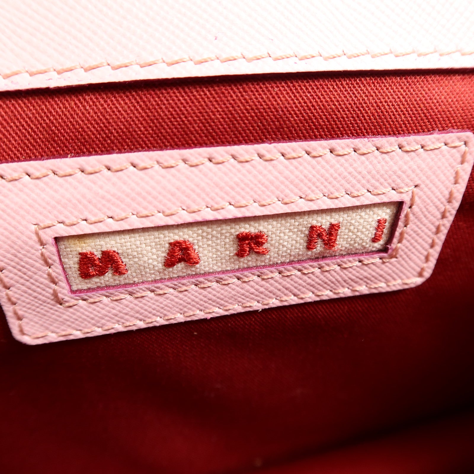 SELECTION 牛皮皮革Marni Trunk肩背袋