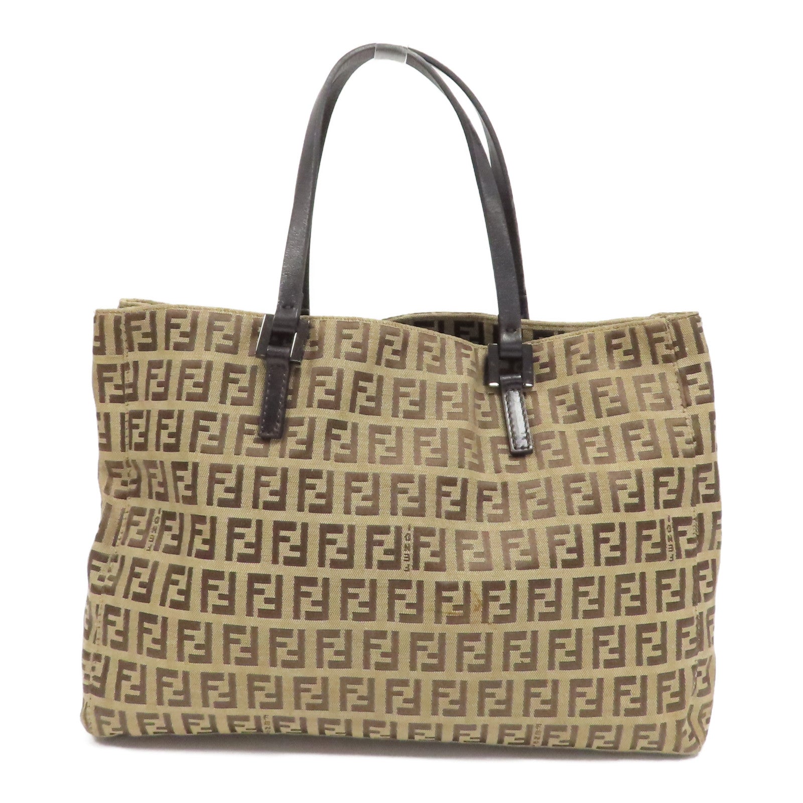 FENDI 【激減優惠】帆布Hand Bag手挽袋啡色